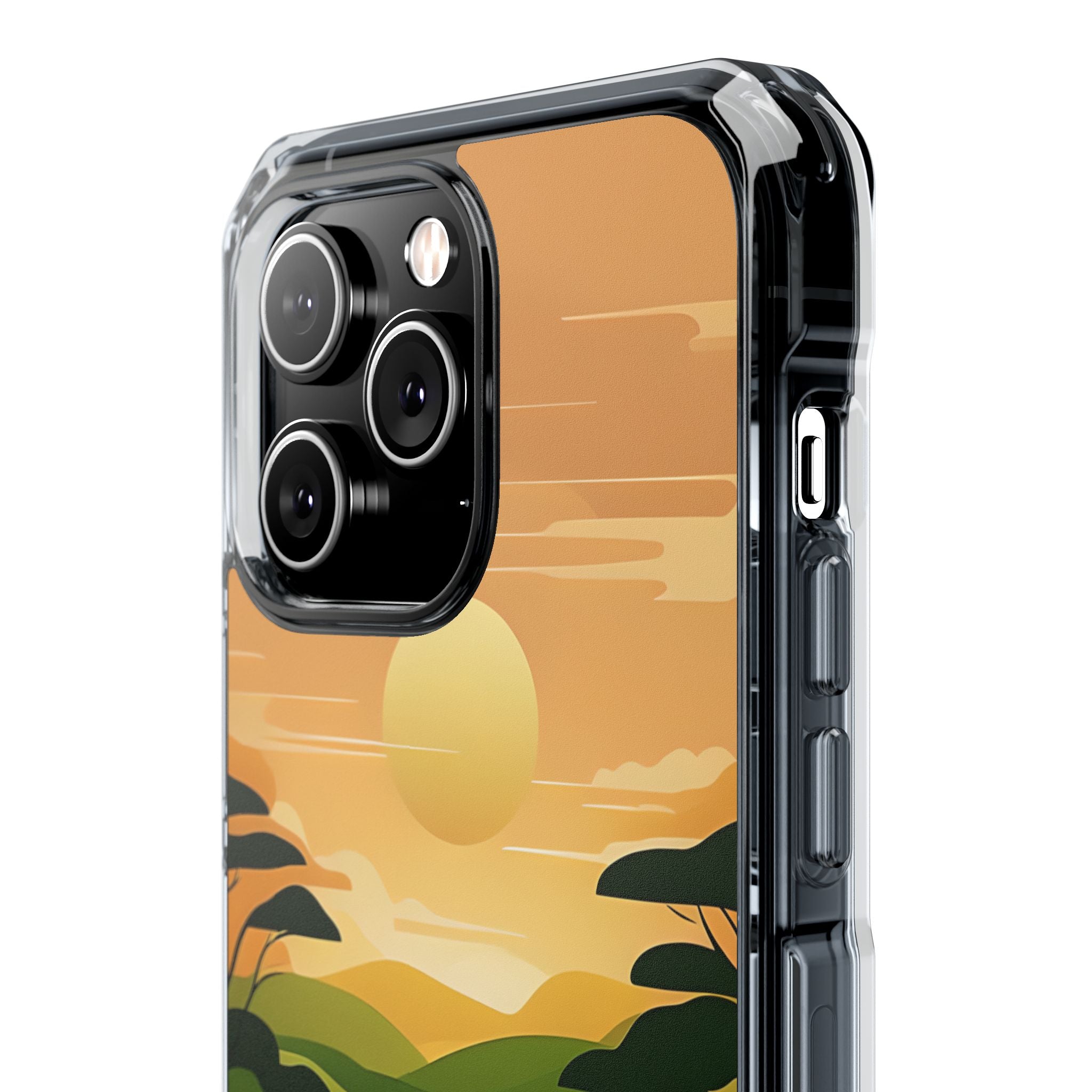 Verdant Horizon Sun · Impact Phone Case for iPhone · Magsafe