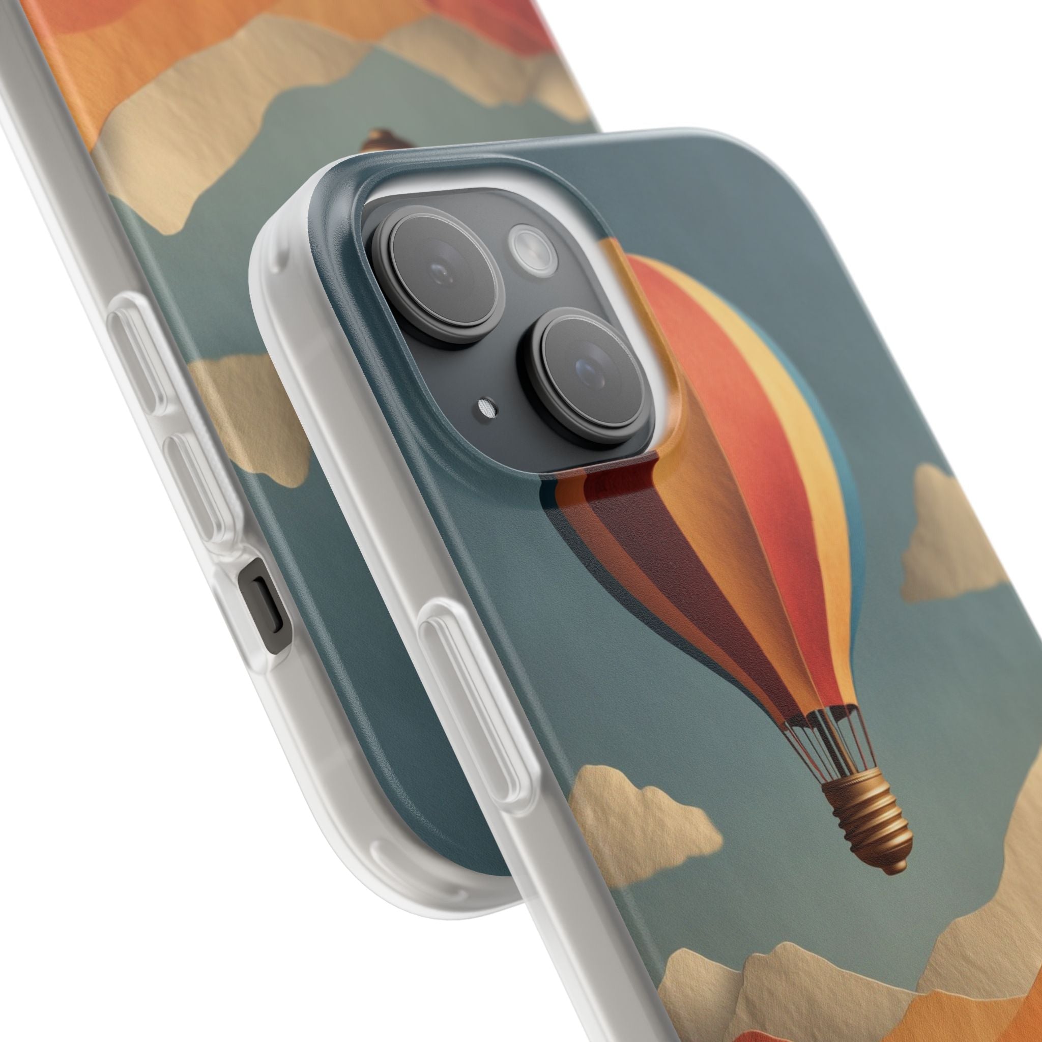 Floating Idea Balloon · Soft Case na telefon dla iPhone