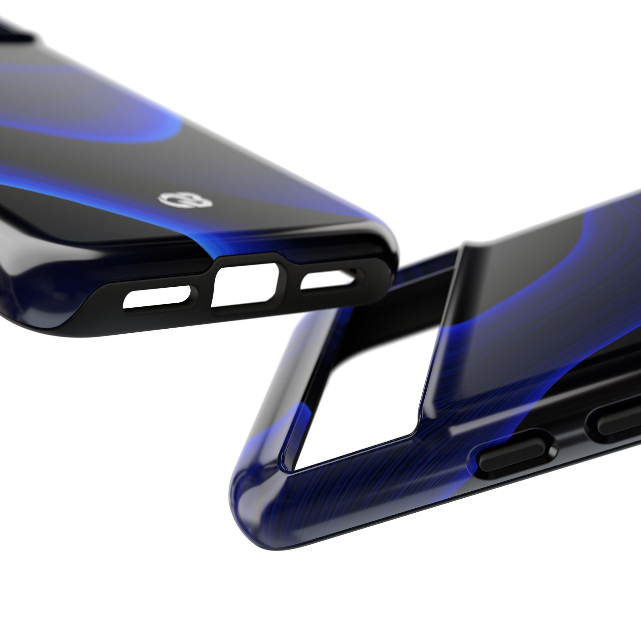 Blue Tough Phone Case for Google Pixel - Electric Cobalt Flow