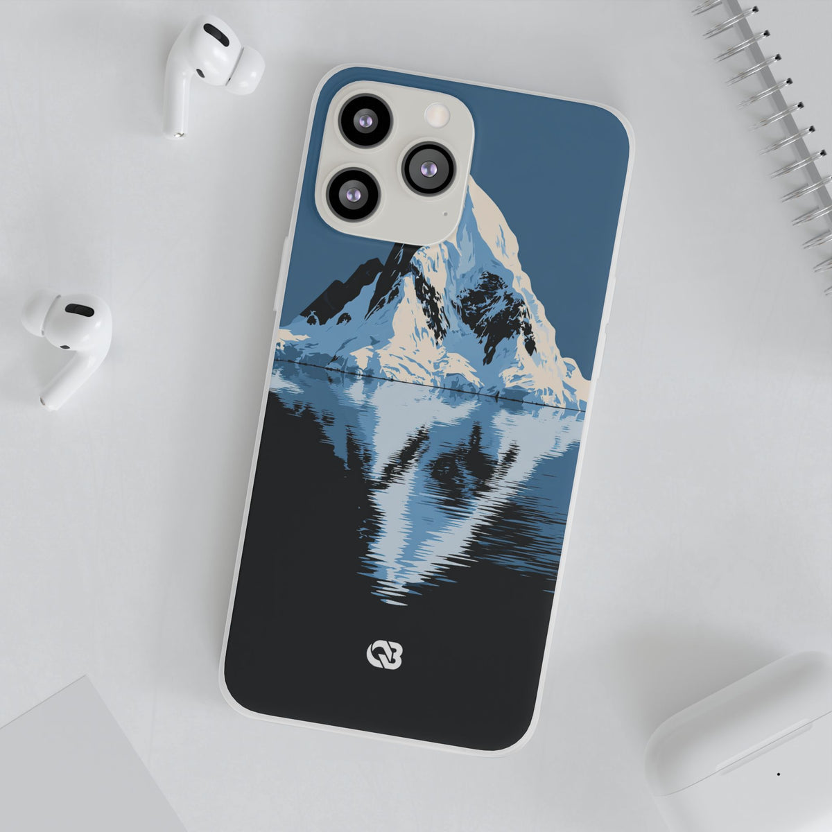 Glacial Horizon · Lite Phone Case for iPhone · Blue