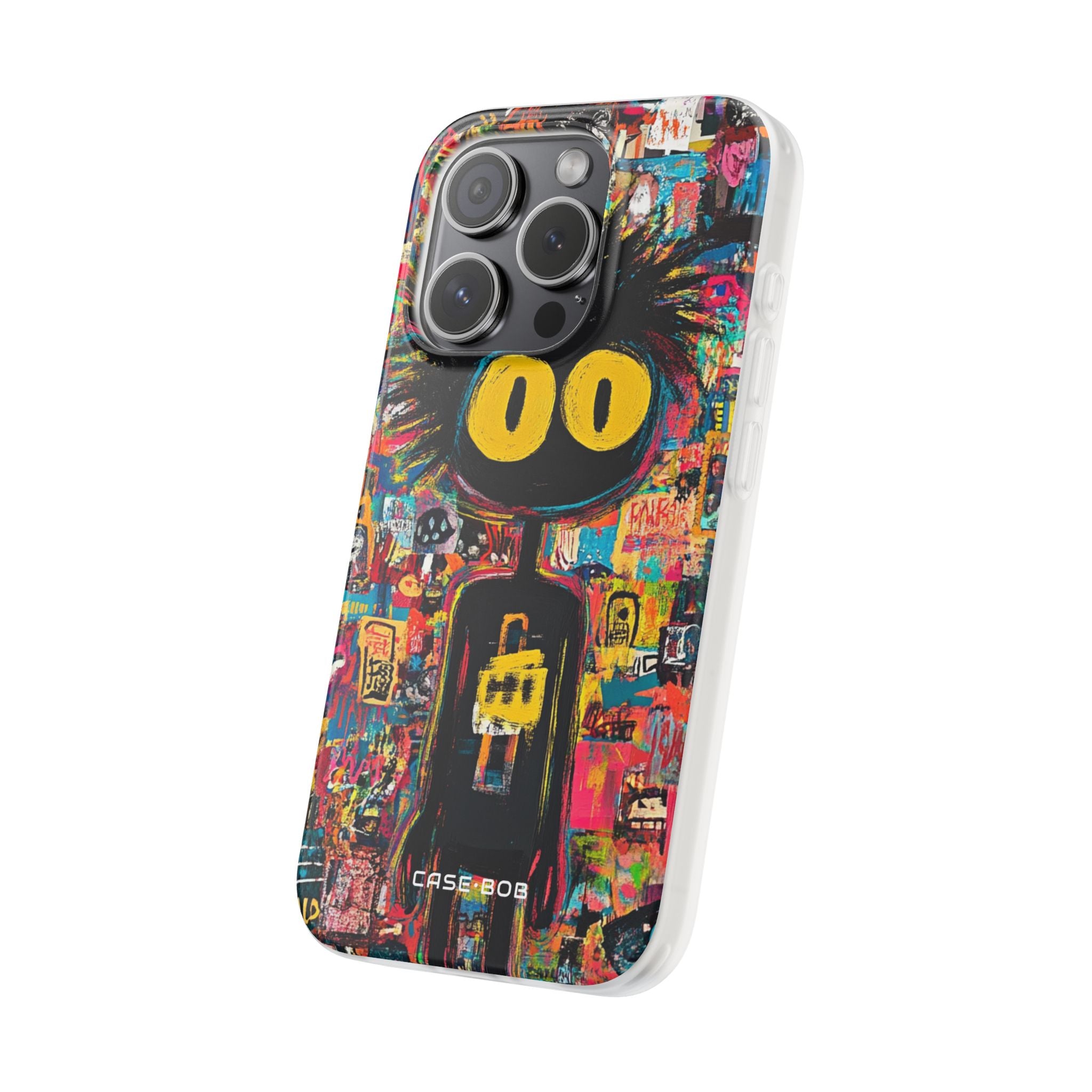 Spiky Shadow iPhone 15 Pro Case - Soft