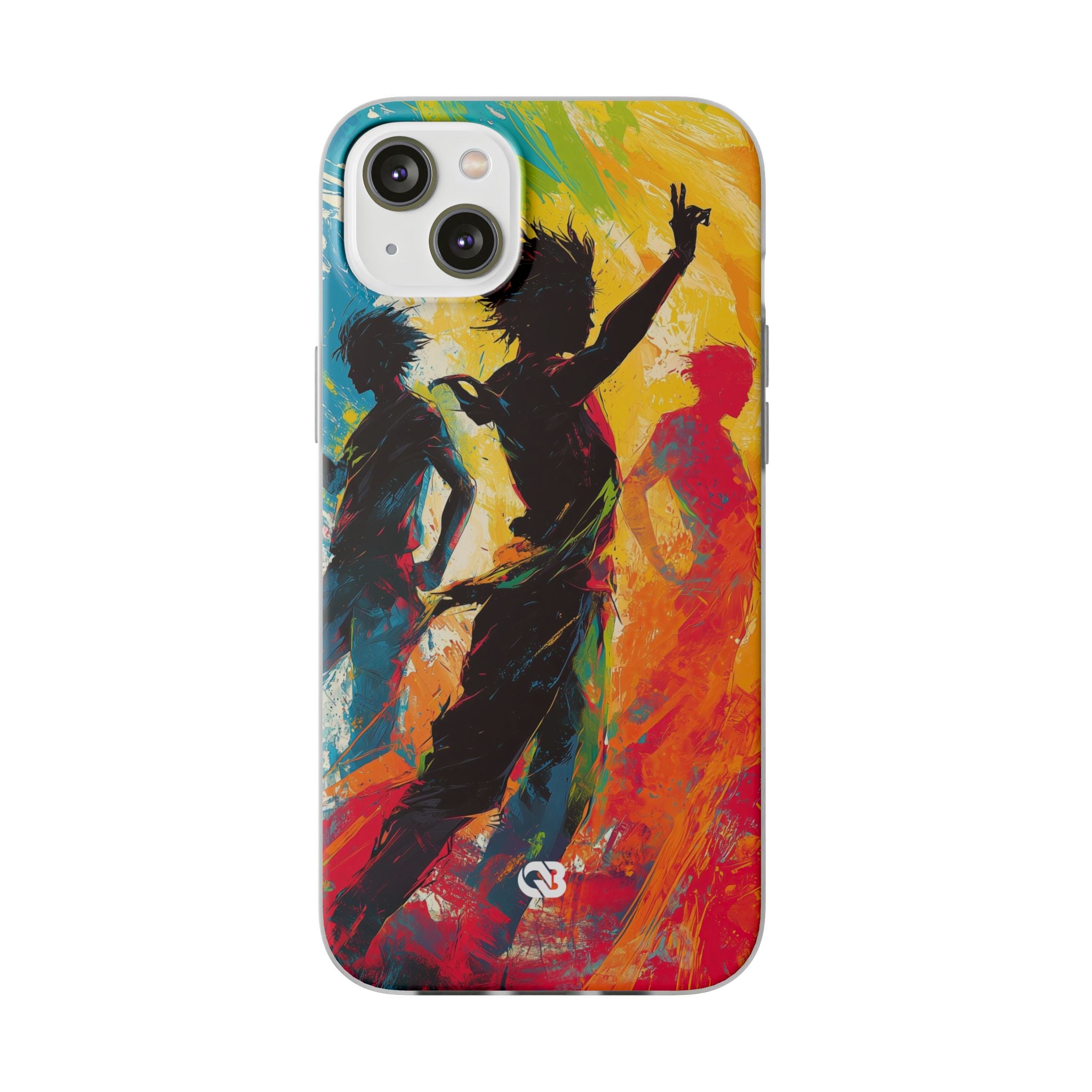 Electric Motion Blur · Soft Phone Case for iPhone