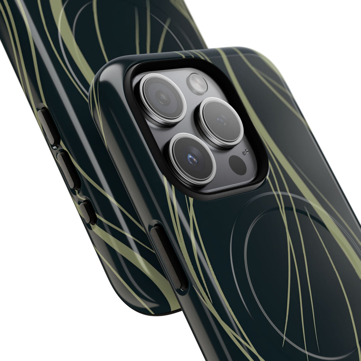 Serpentine Reeds · Tough 2.0 Magnetic Phone Case for iPhone · Green
