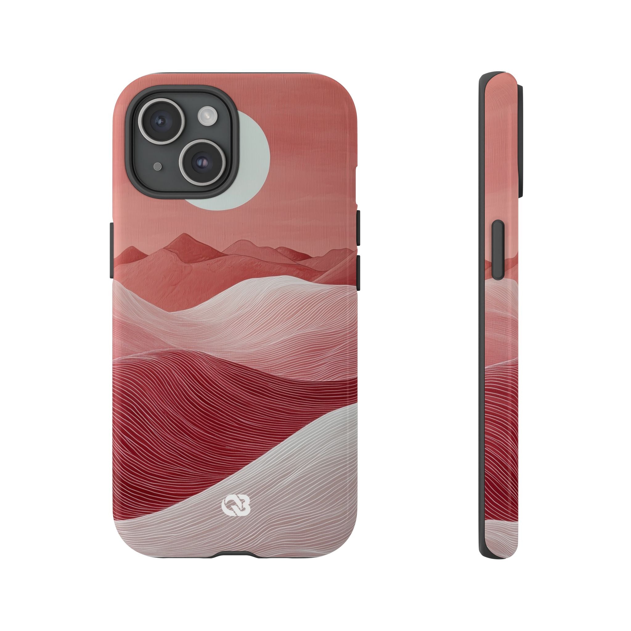 Crimson Dune Horizon · Tough Phone Case for iPhone