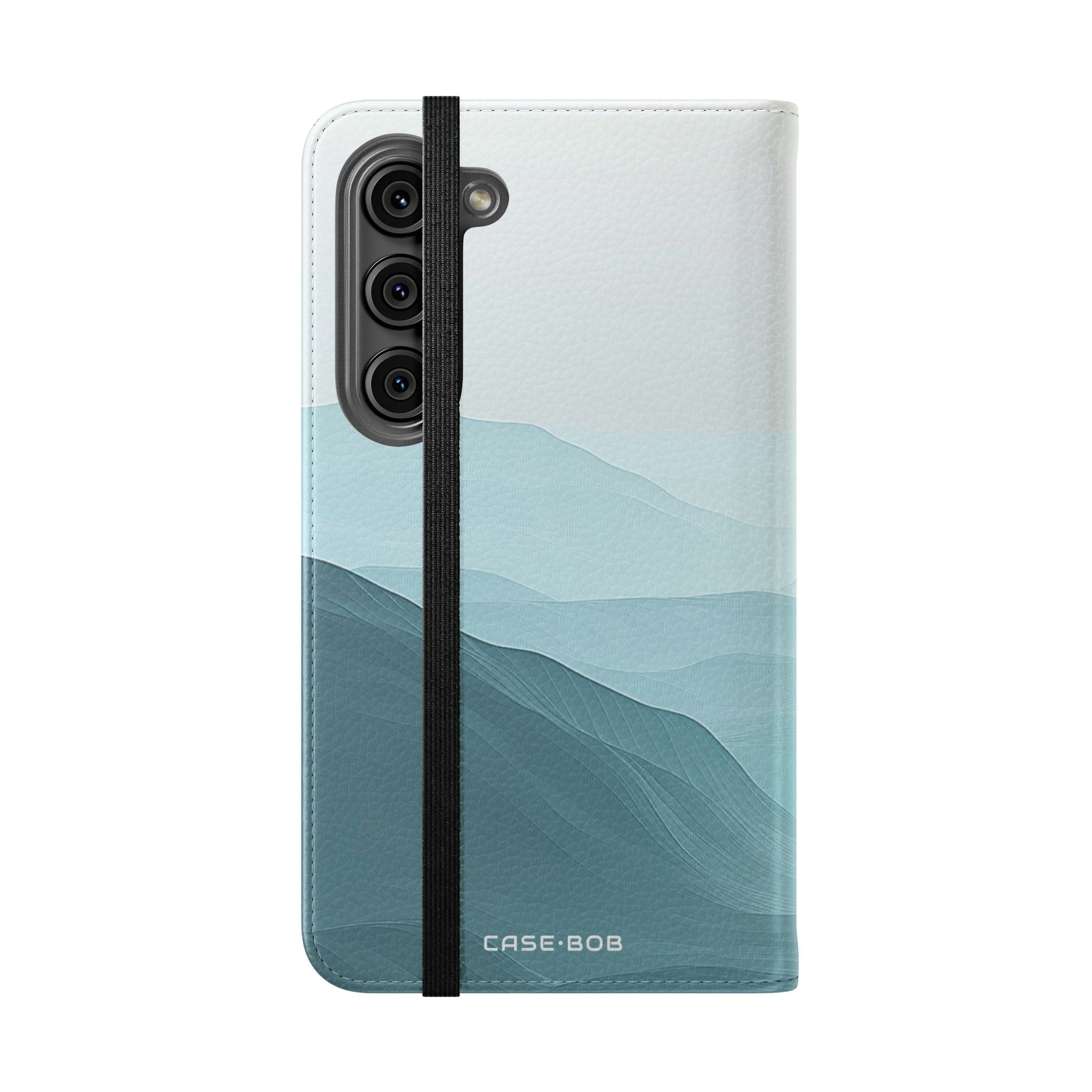 Teal Ridge Layers - Samsung S23 Case - Wallet