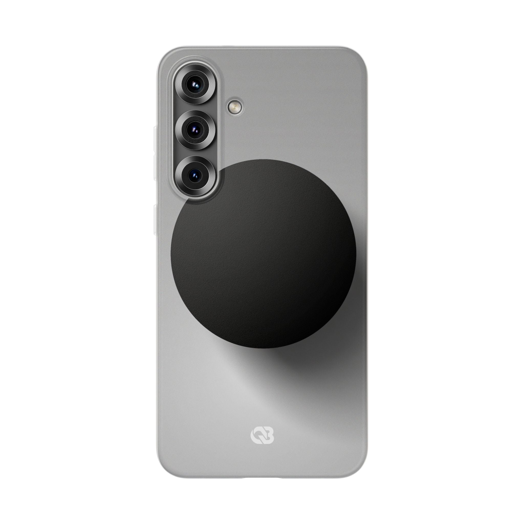 Grey Lite Phone Case for Samsung - Matte Onyx Sphere