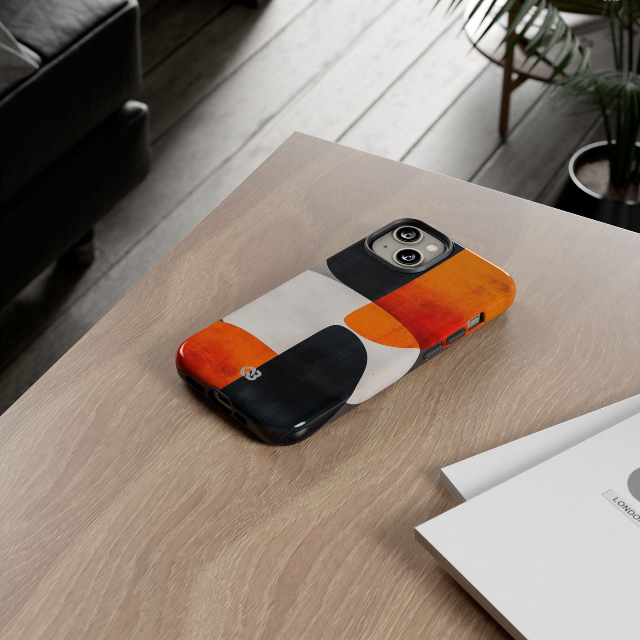 Burnt Amber Flow · Tough Phone Case for iPhone