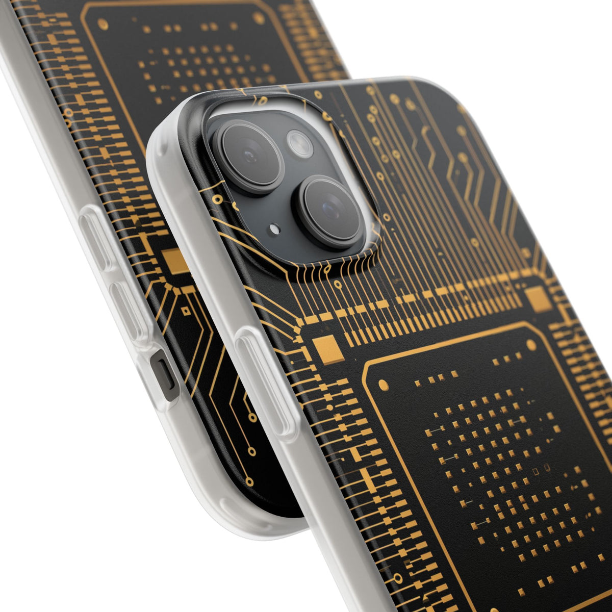 Gold Lite Phone Case for iPhone - Cyber Gold Processor