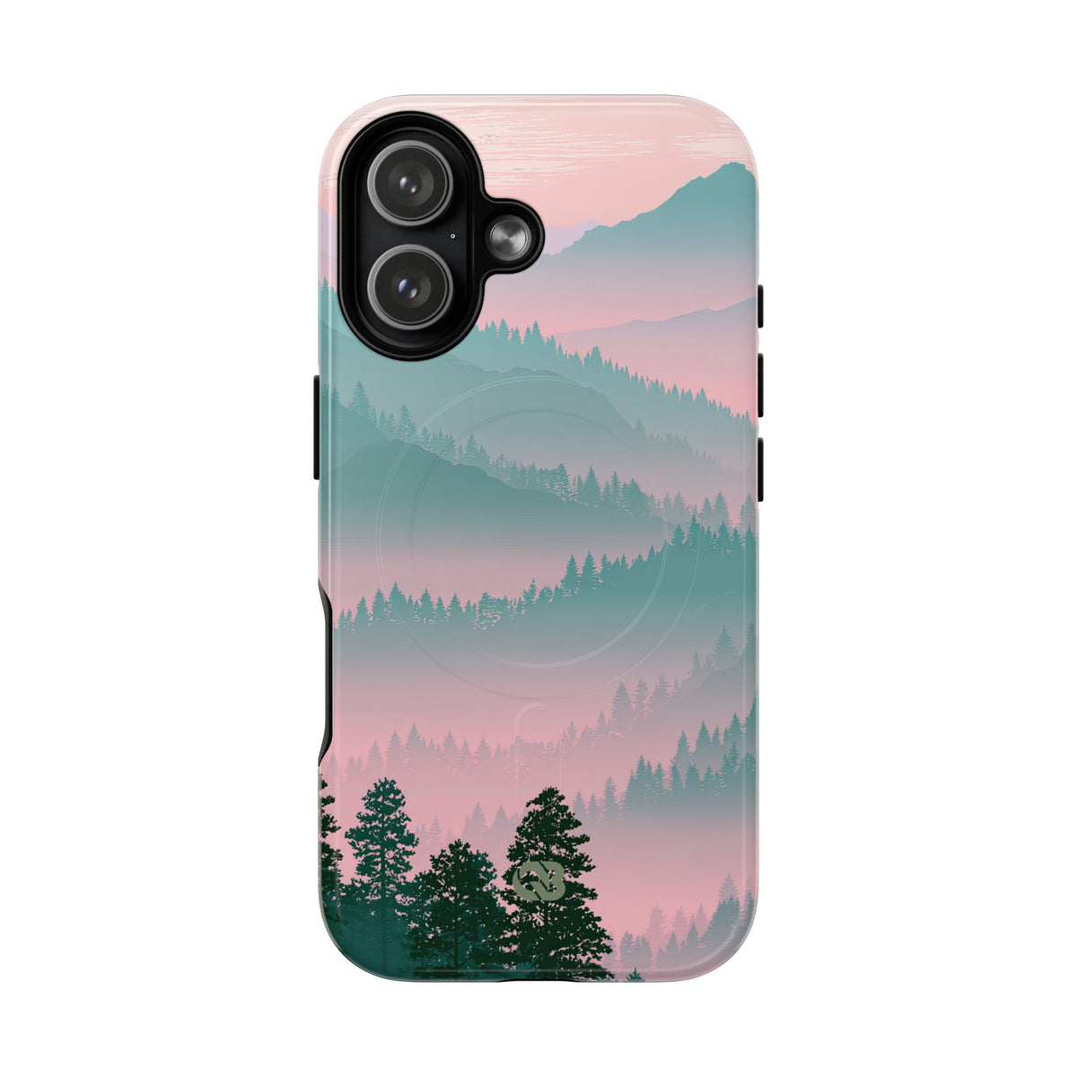 Teal Tough 2.0 Magsafe Phone Case for iPhone - Alpine Mist Teal