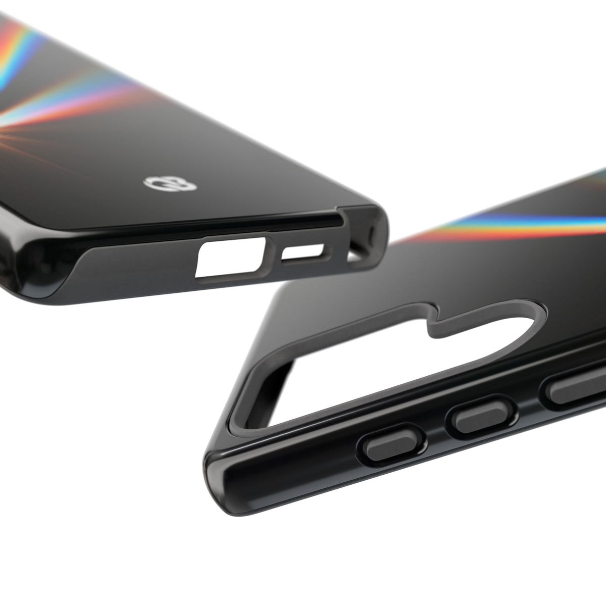 Spectral Refraction · Tough Phone Case for Samsung · Black