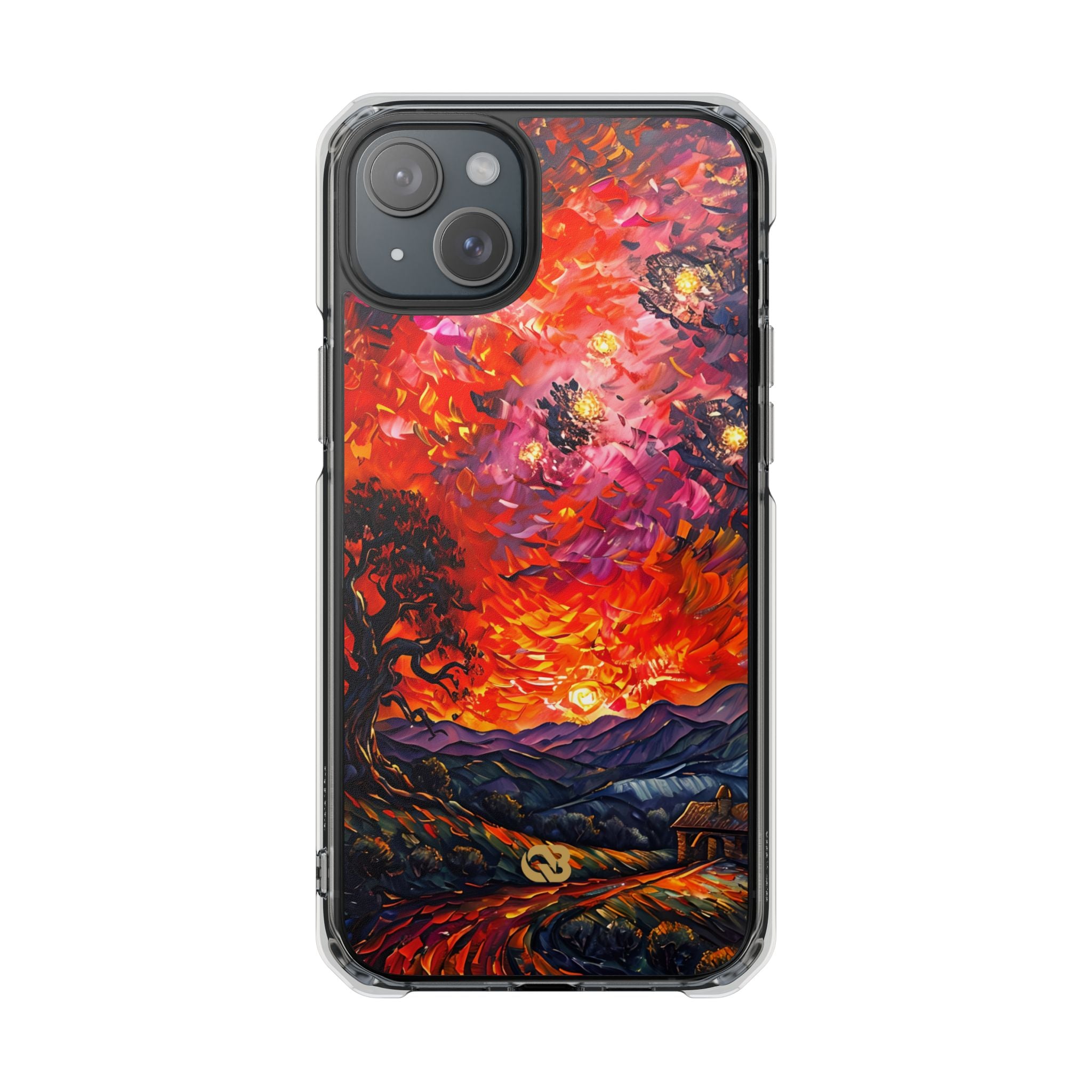 Molten Sky Tree · Impact Coque de téléphone pour iPhone · Magsafe