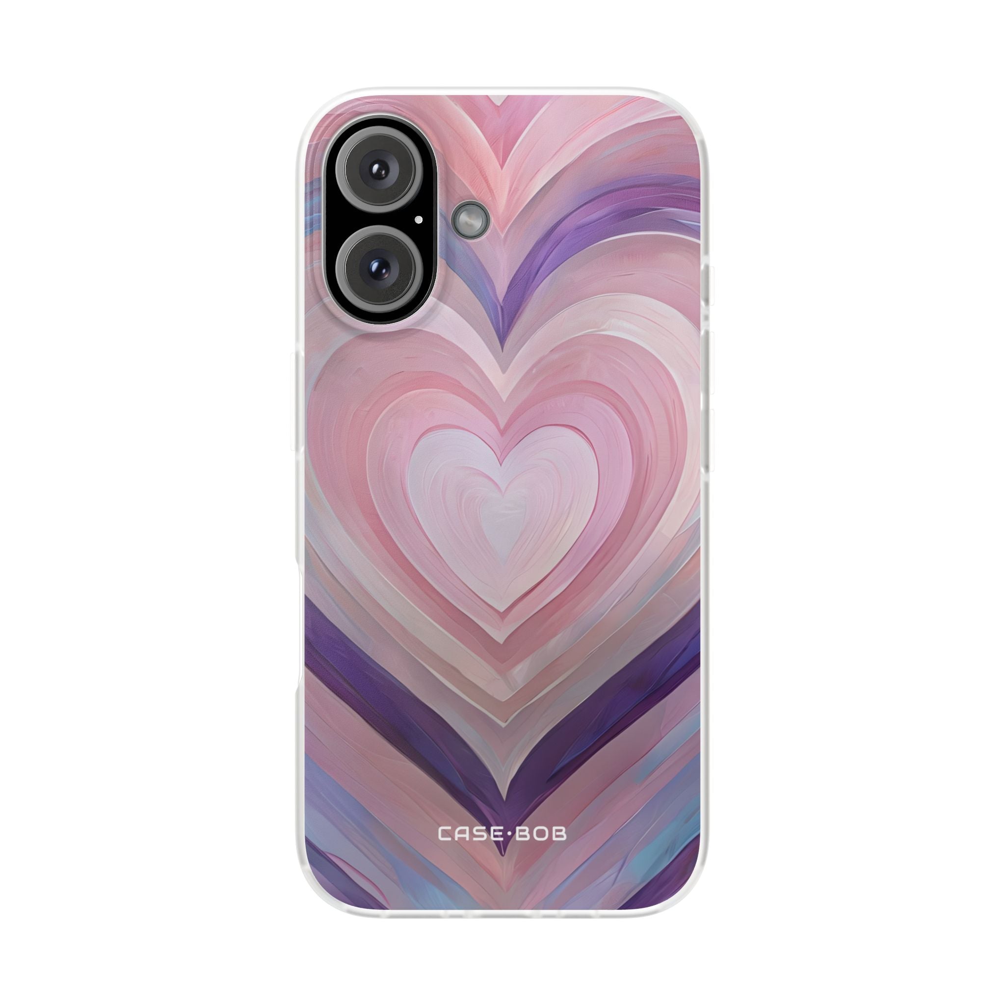 Radiant Heartbrush iPhone 16 Case - Soft