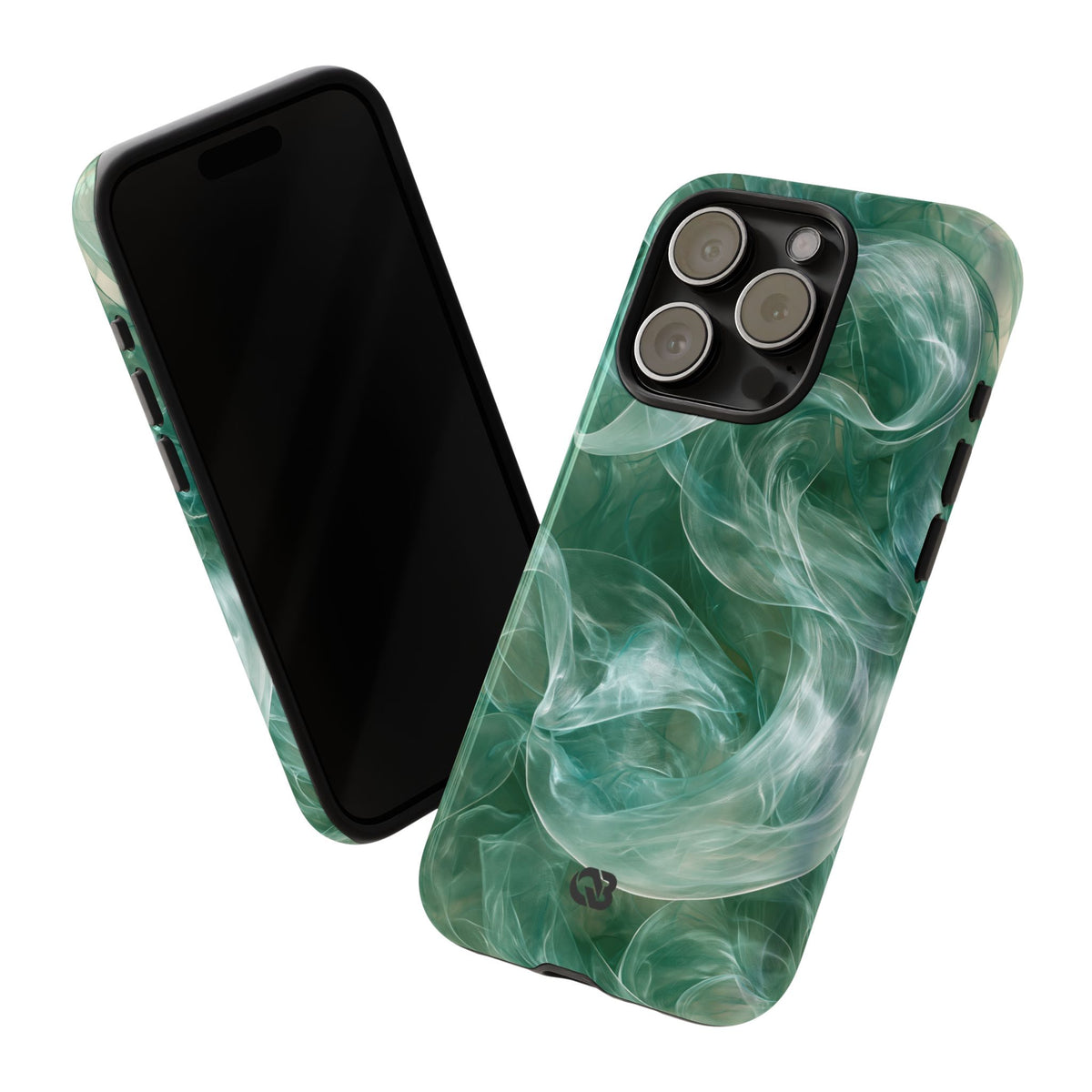 Translucent Aqua Flow · Tough Phone Case for iPhone · Teal