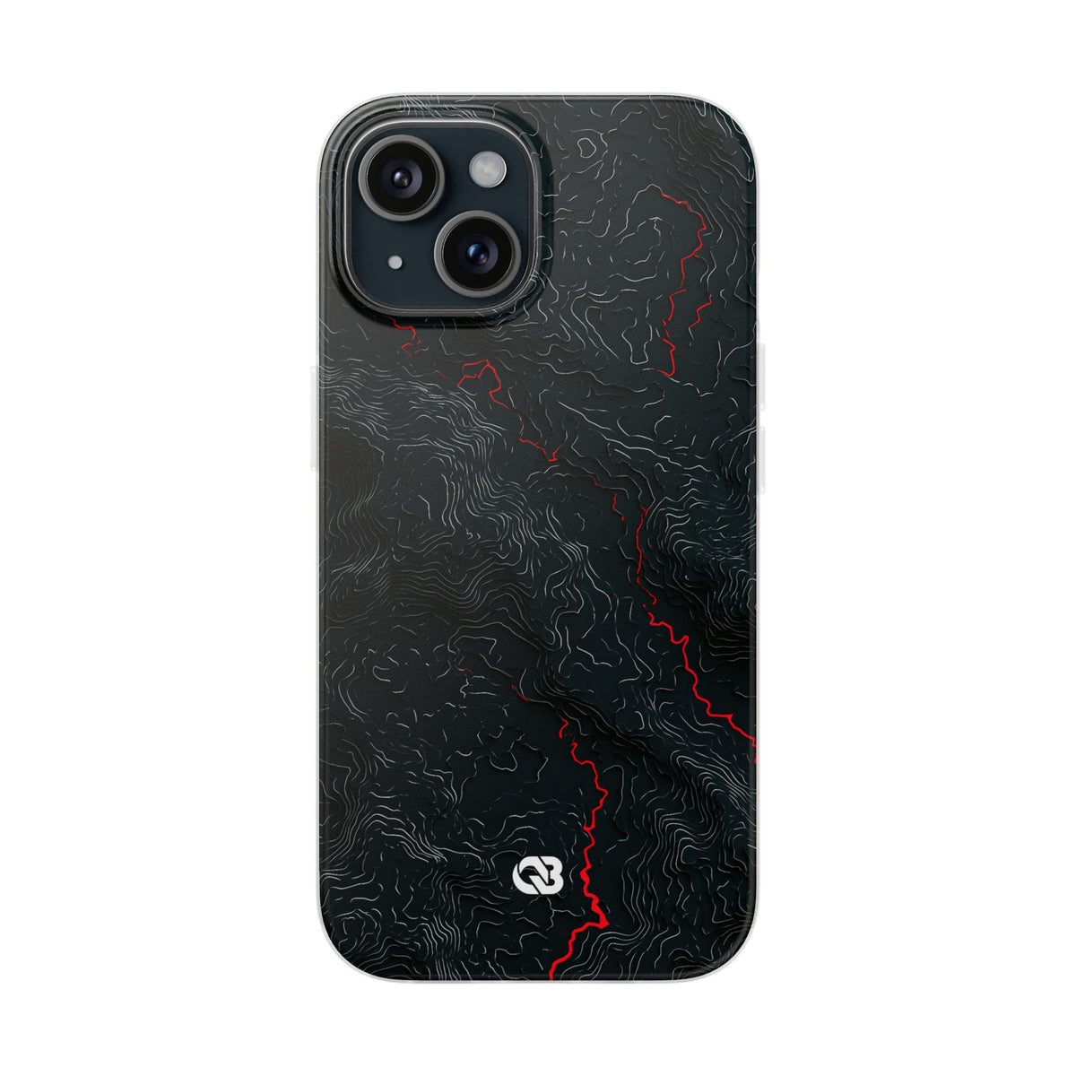 Crimson Rift · Lite Phone Case for iPhone · Black