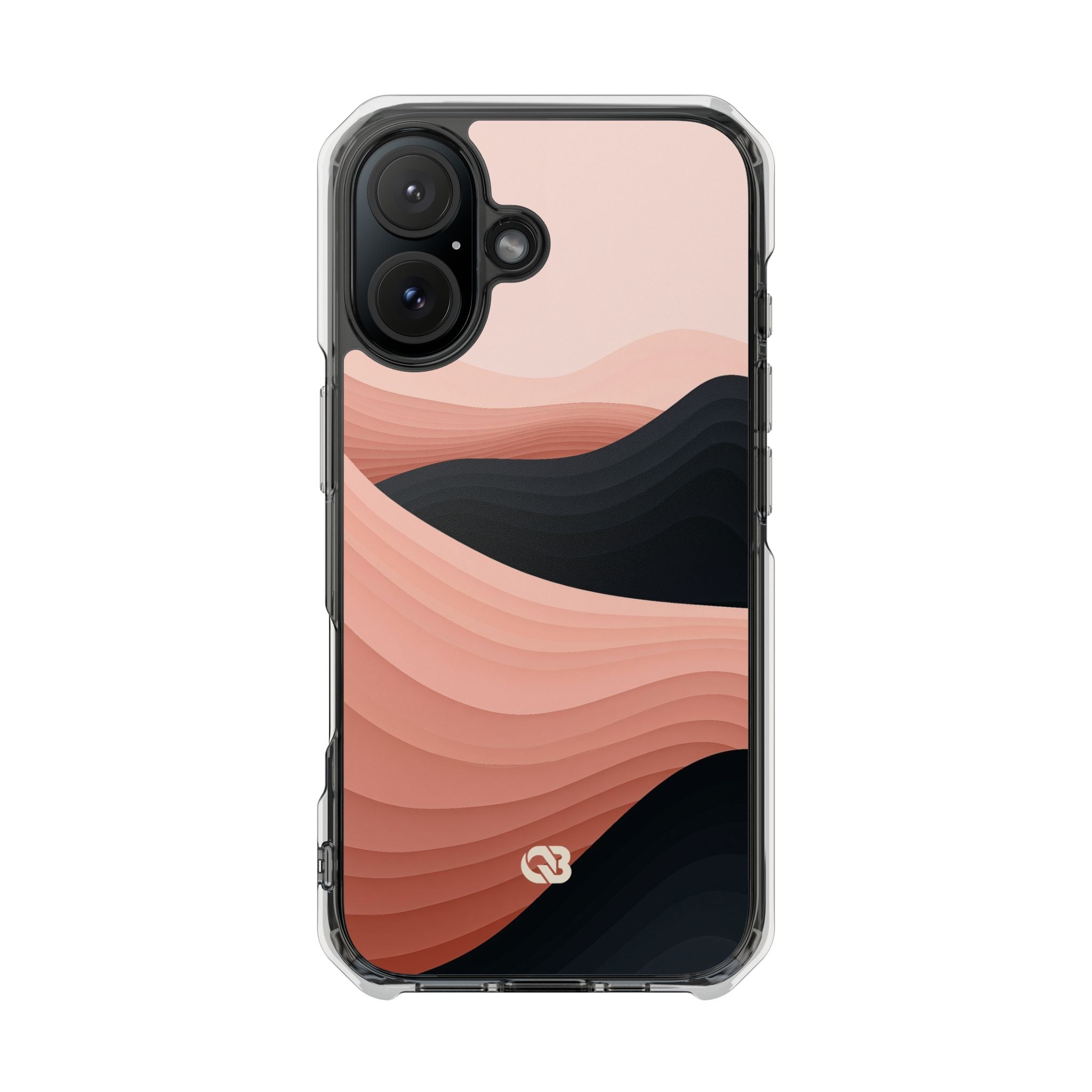 Pink Impact MagSafe Phone Case for iPhone - Dune Shadow Layers