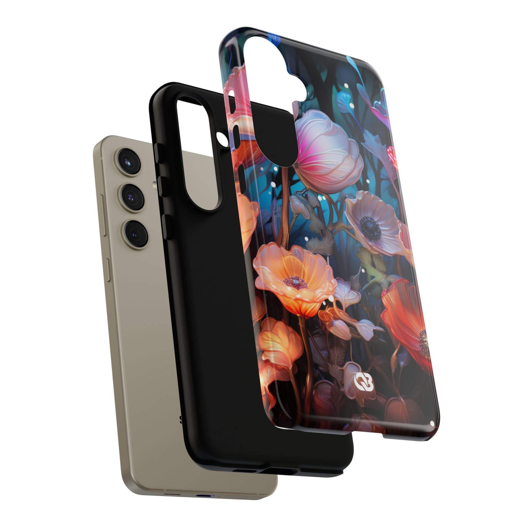 Luminous Poppy Glade · Tough Fundas para teléfono para Samsung