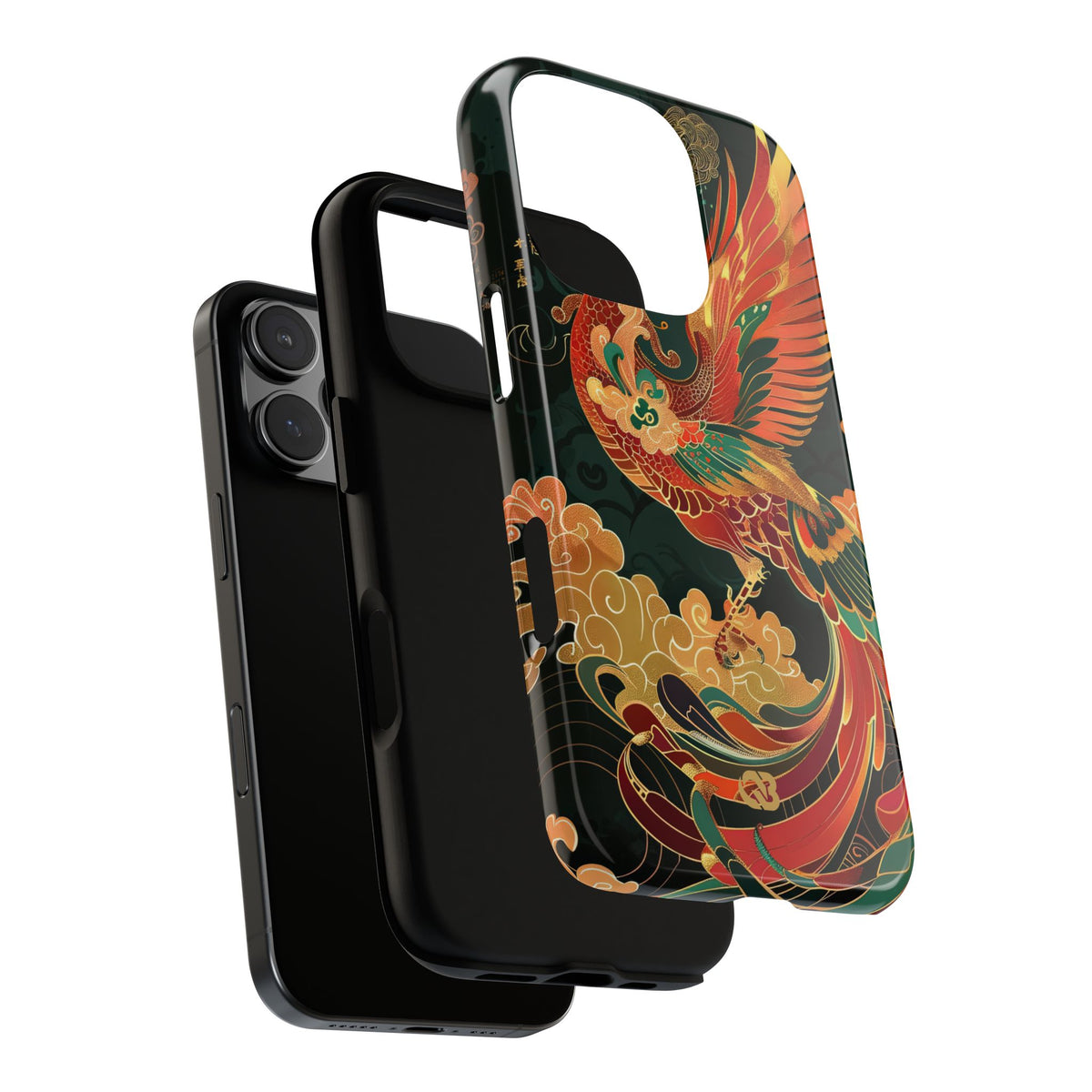 Imperial Phoenix Ascent · Tough Phone Case for iPhone · Red
