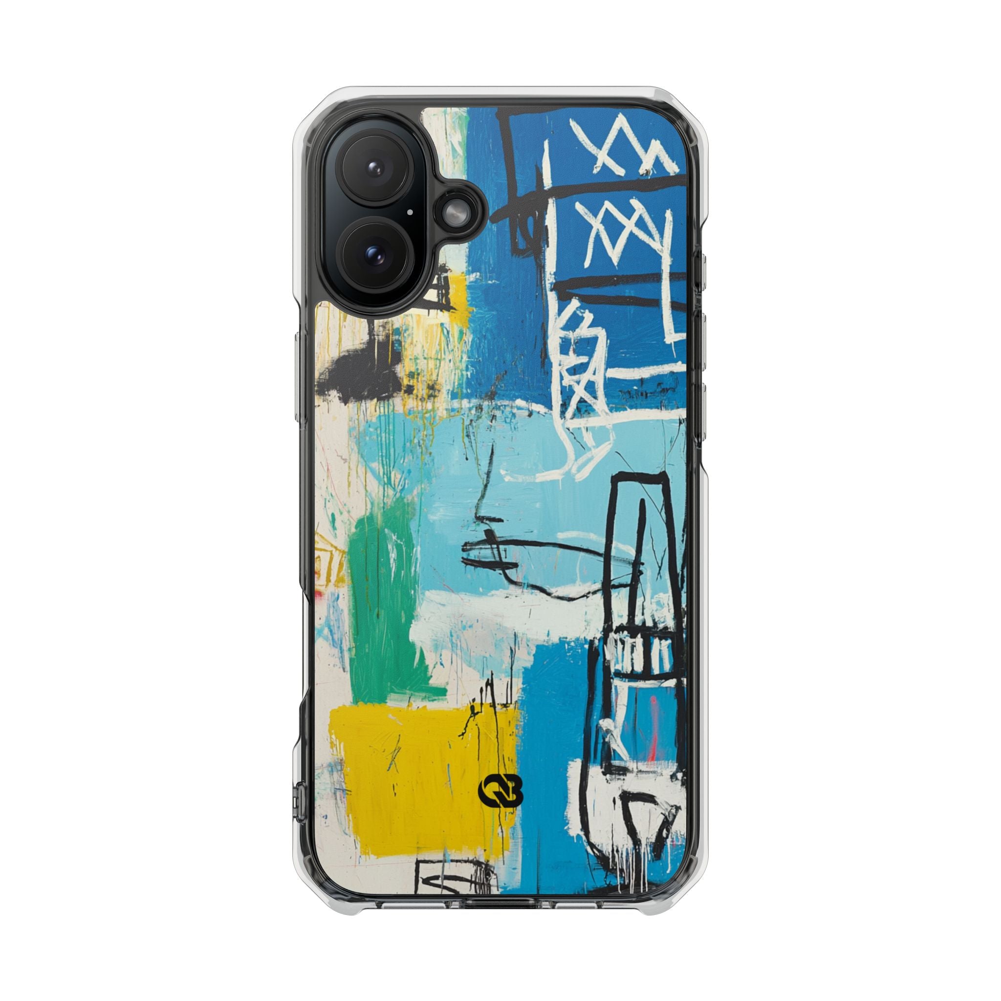 Azure Urban Scribble · Impact Custodia per iPhone · Magsafe