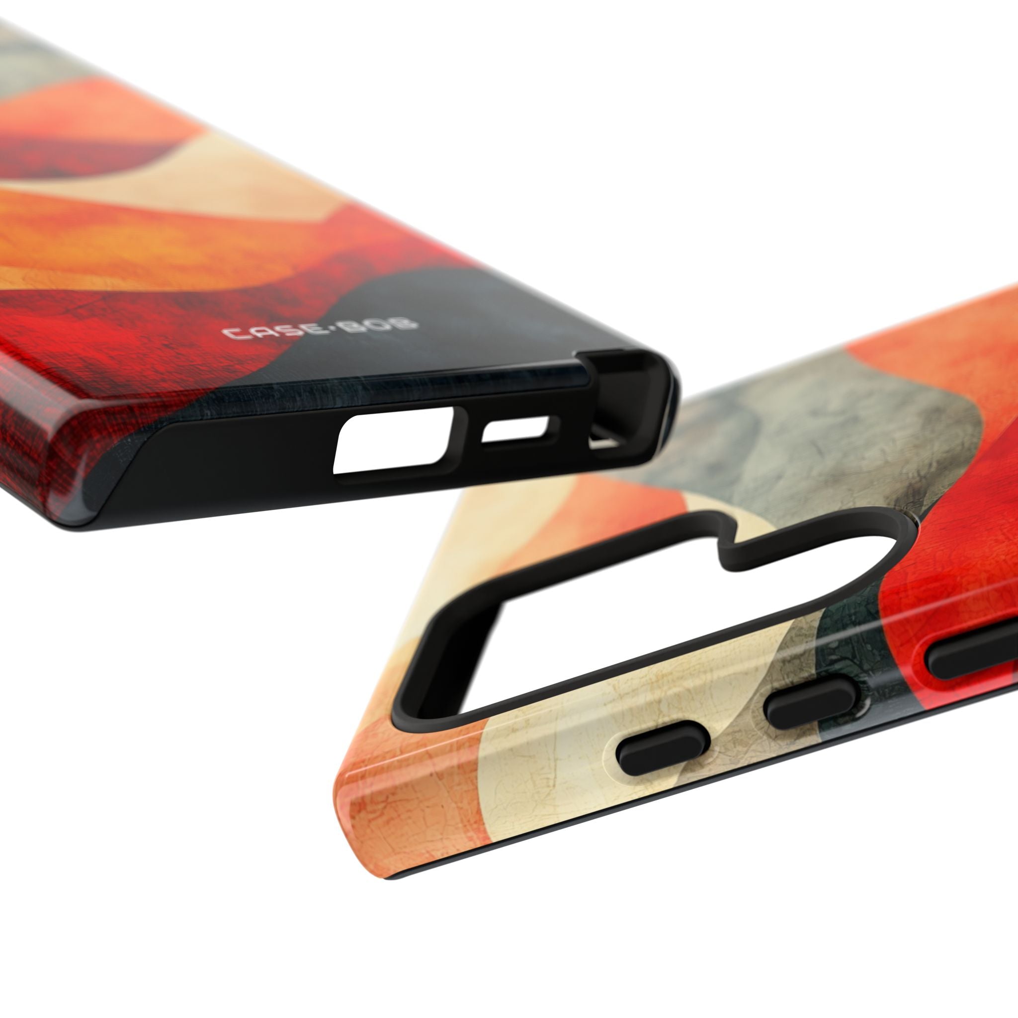 Cracked Wave Sunset Samsung S24 Ultra Skal - Tough