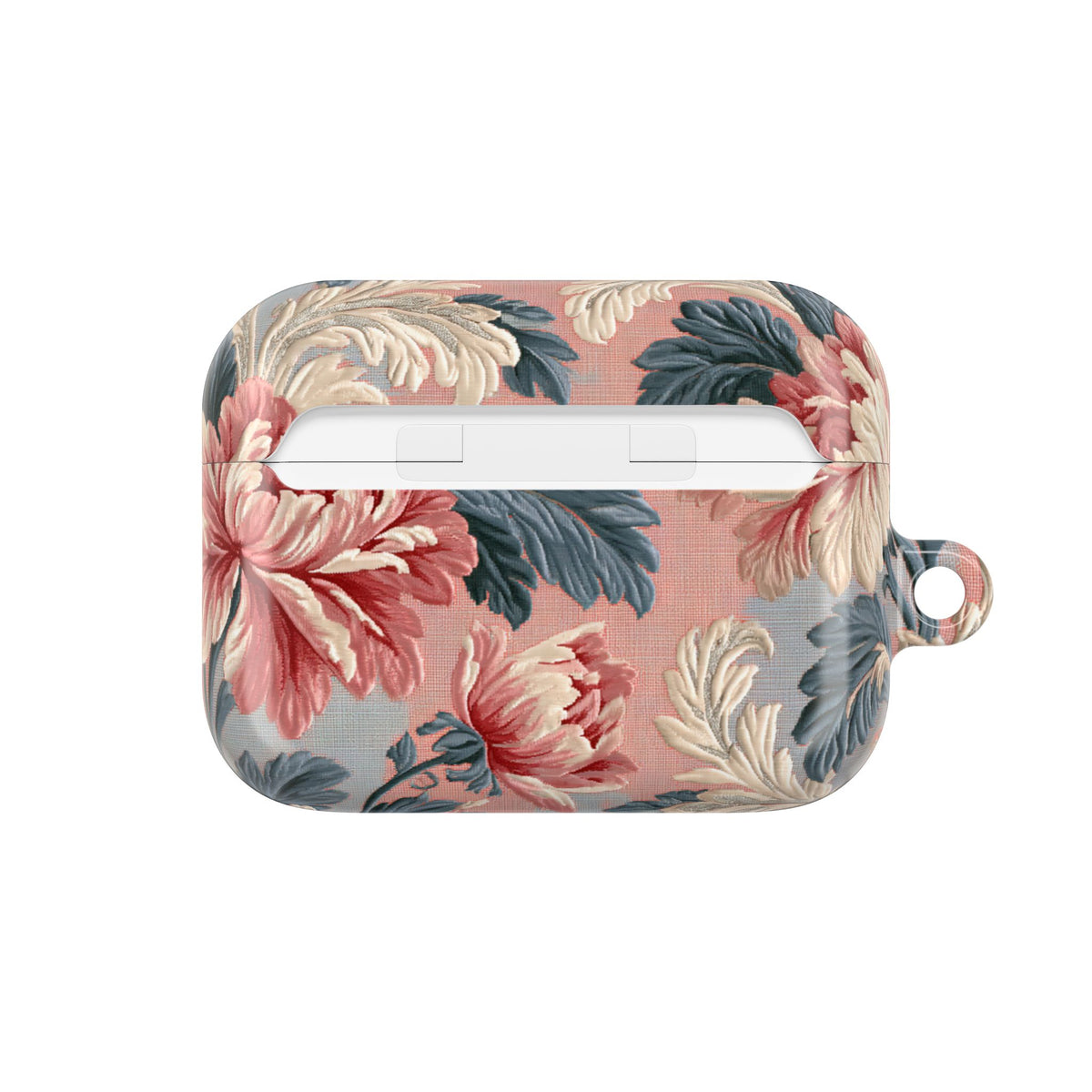Blush Peony Jacquard · Hard Case for AirPods & AirPods Pro · Pink