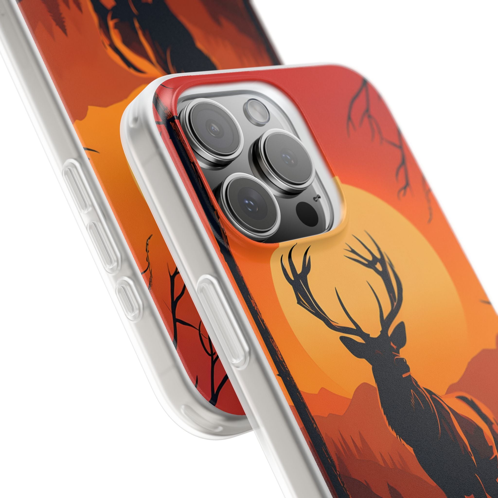 Amber Ridge Stag · Soft Phone Case for iPhone