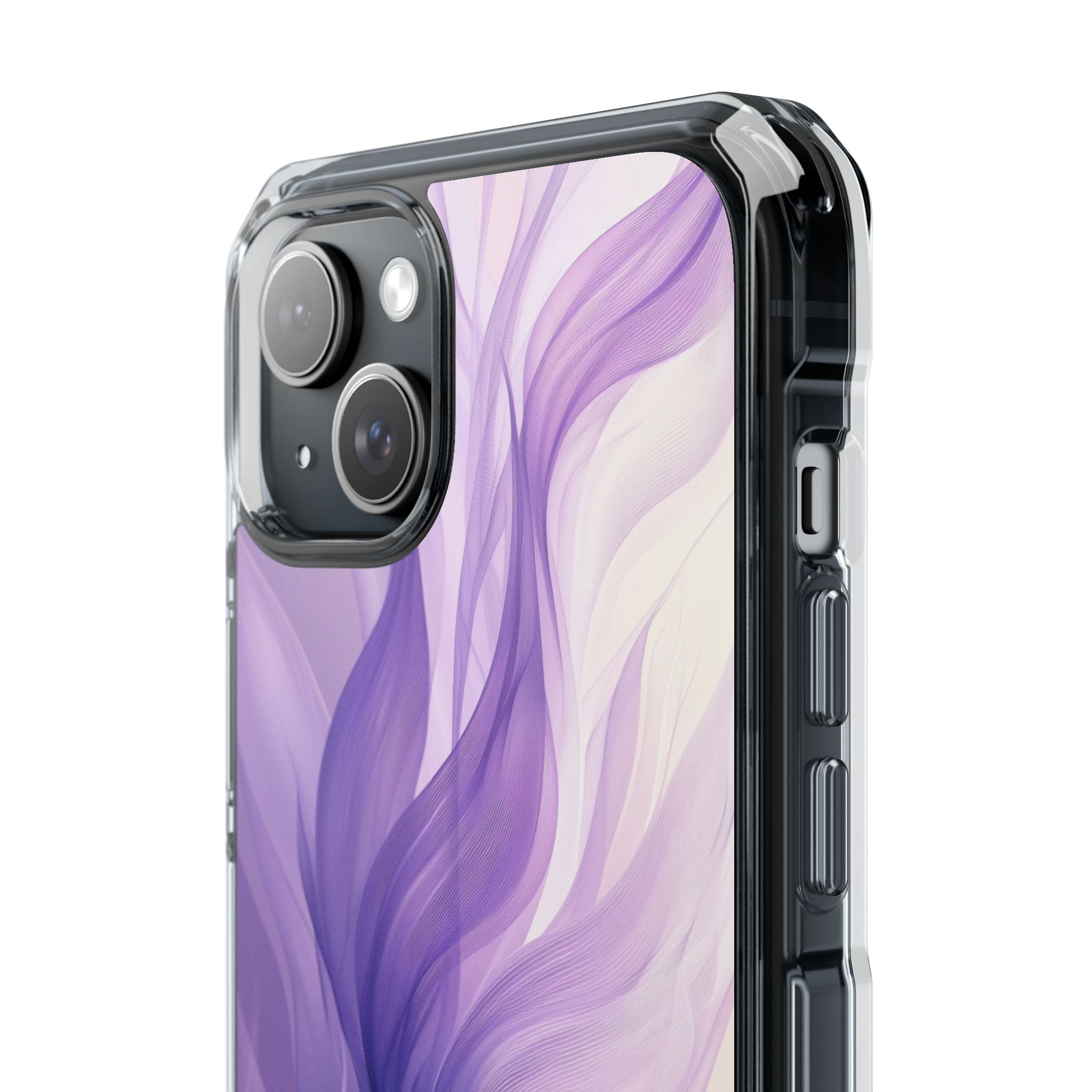 Amethyst Silk Waves · Impact Phone Case for iPhone · Magsafe