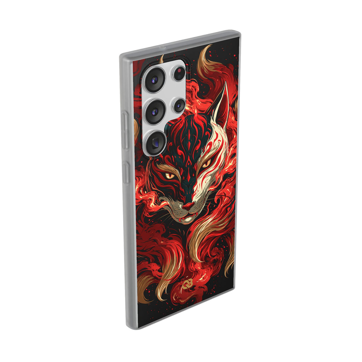 Crimson Kitsune Spirit · Lite Phone Case for Samsung · Red