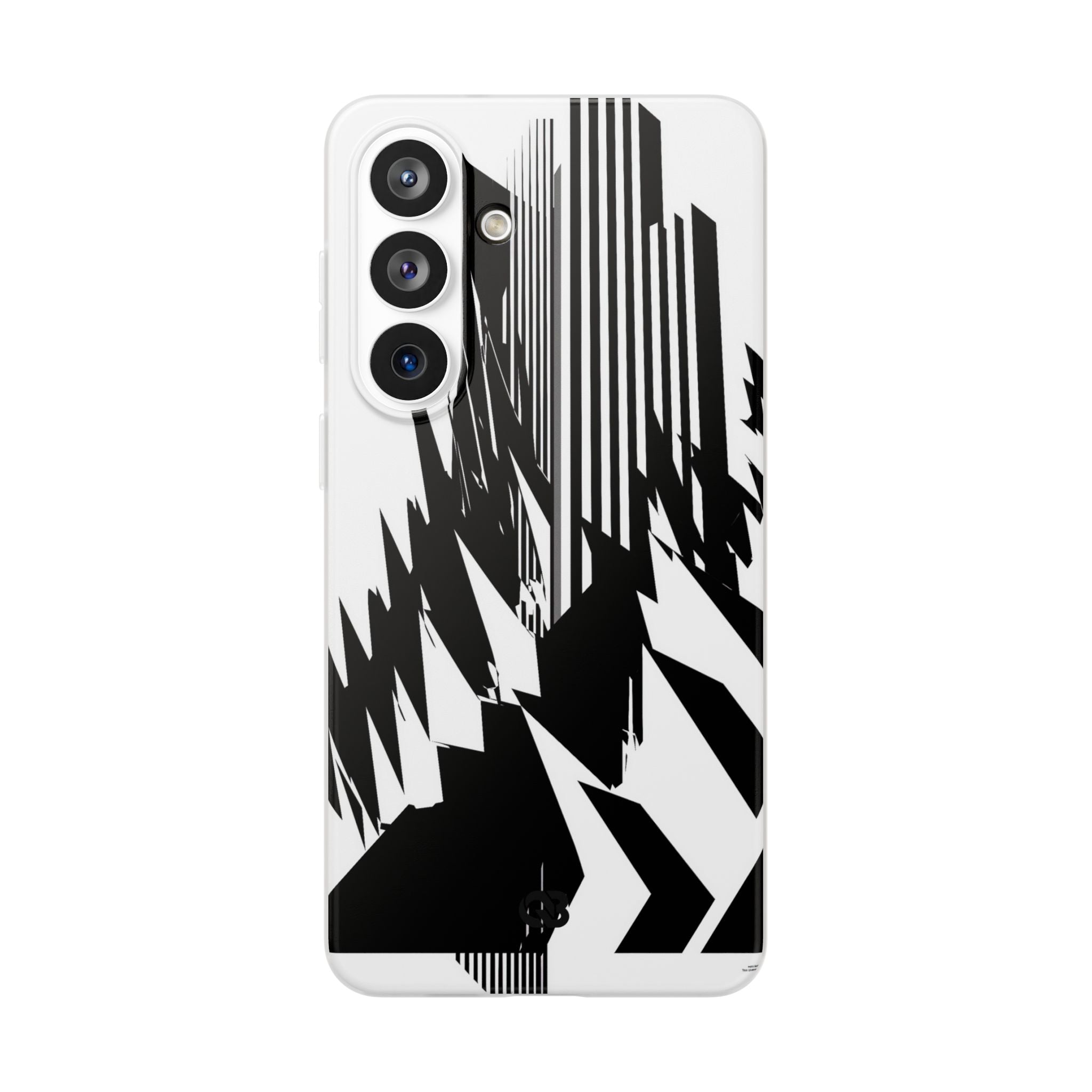 White Lite Phone Case for Samsung - Shattered Vector Spire