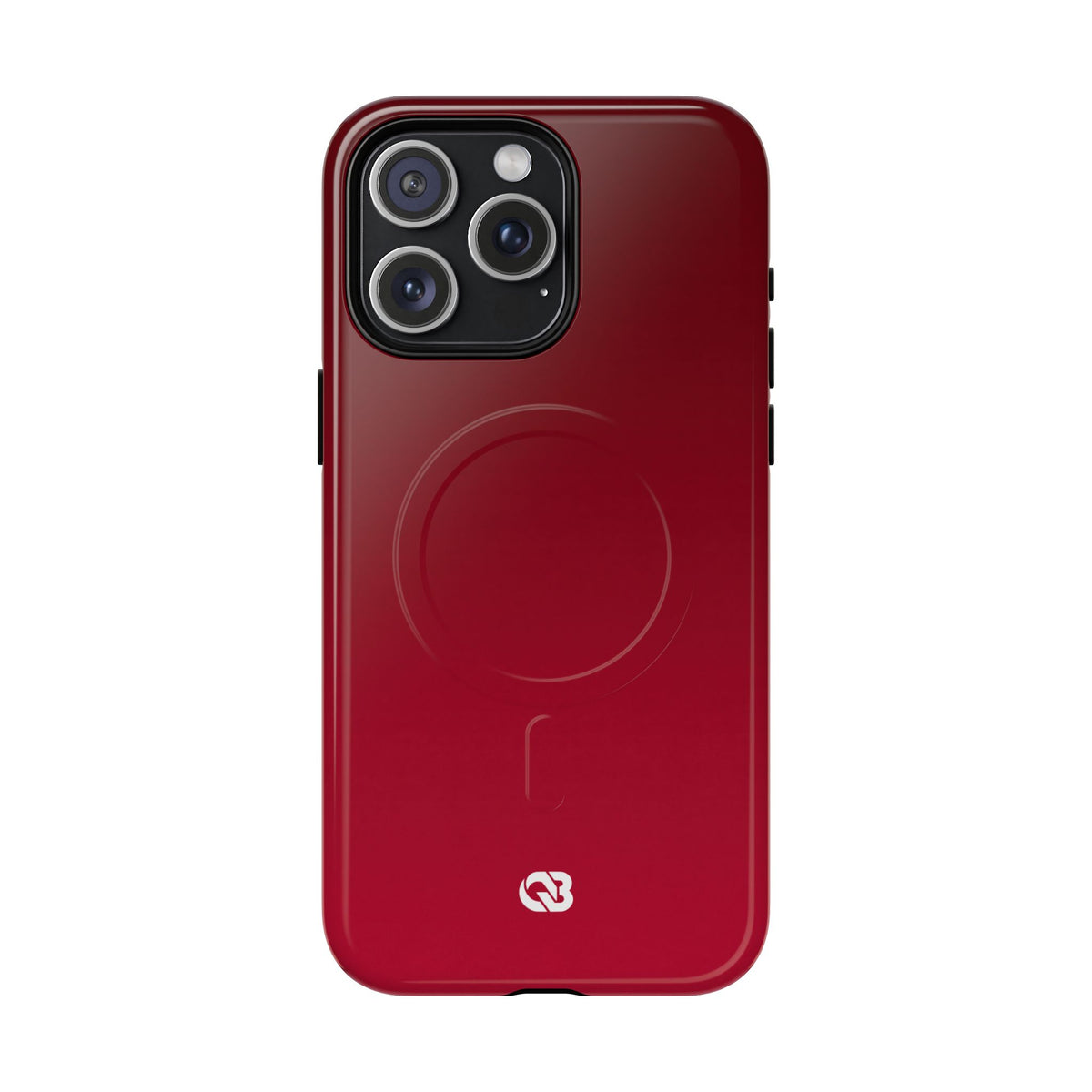 Velvet Crimson · Tough 2.0 Magnetic Phone Case for iPhone · Red