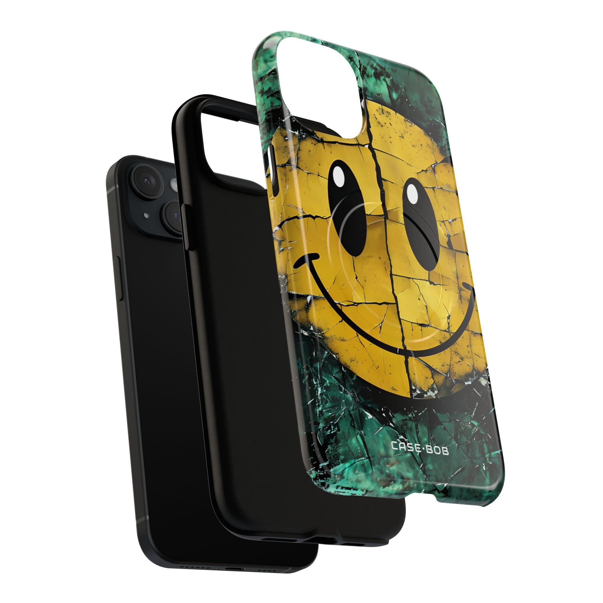 Knust Smiley iPhone 15 Plus Cover - Tough+