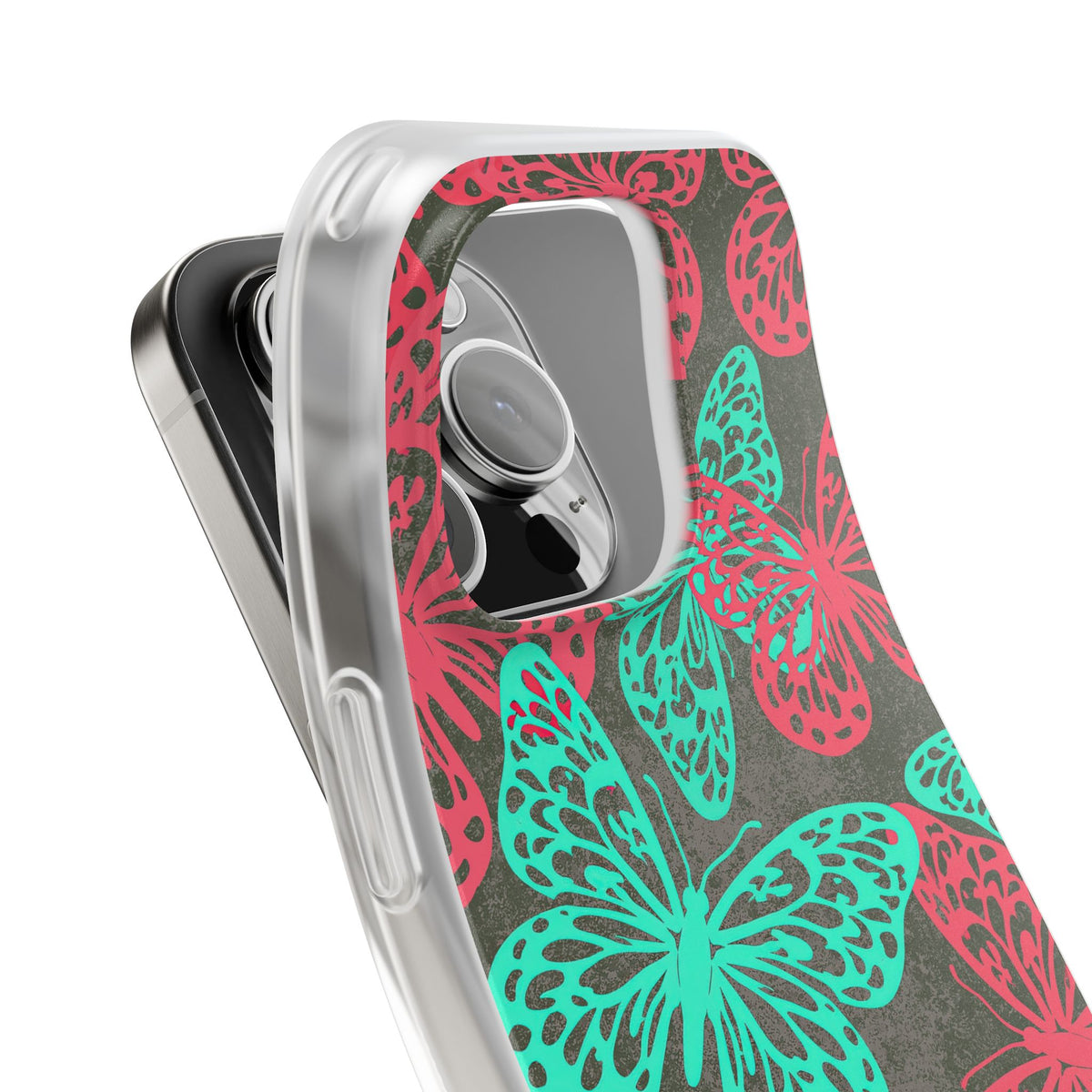 Electric Papillon · Lite Phone Case for iPhone · Pink