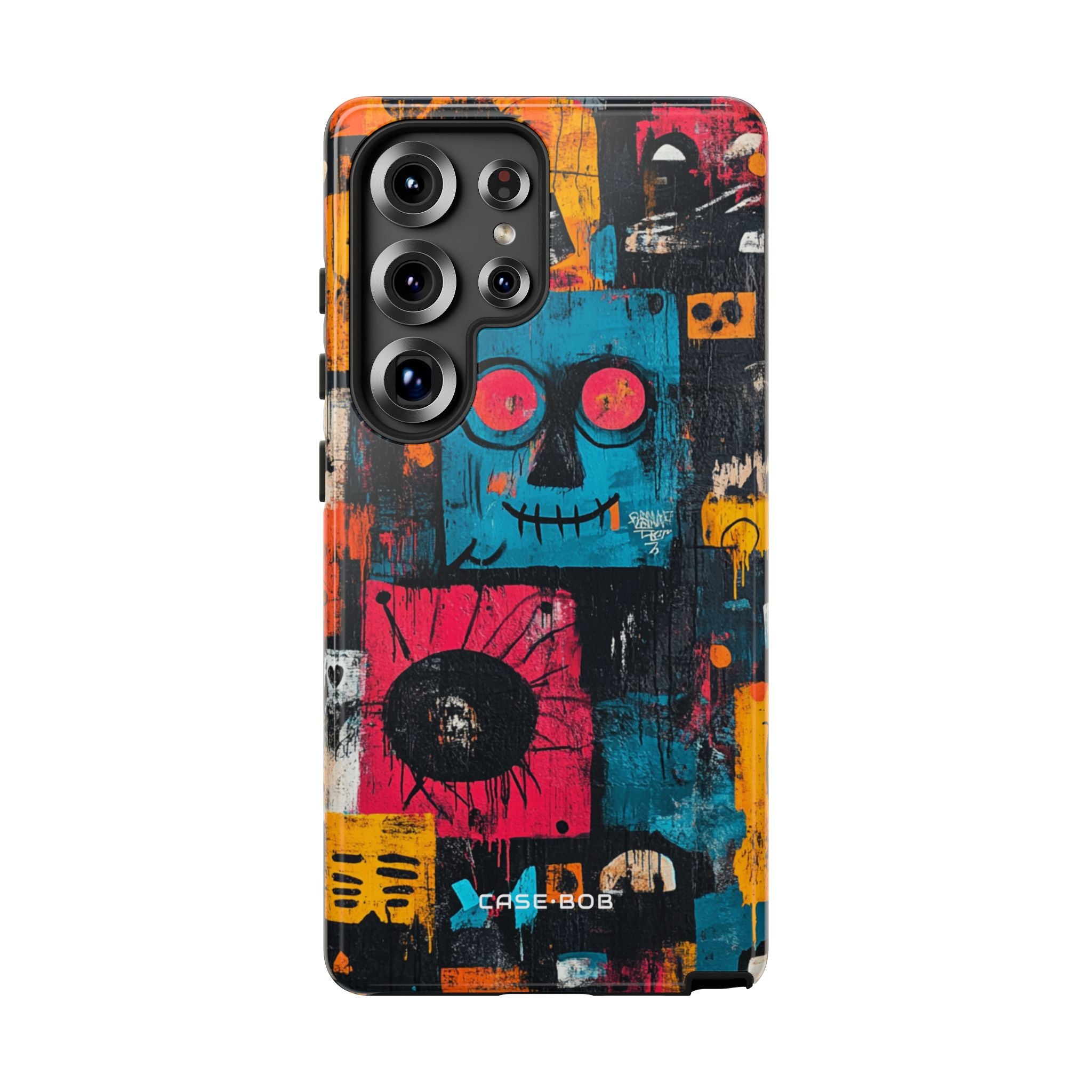 Blue Stitch Smile Samsung S25 Ultra Case - Tough