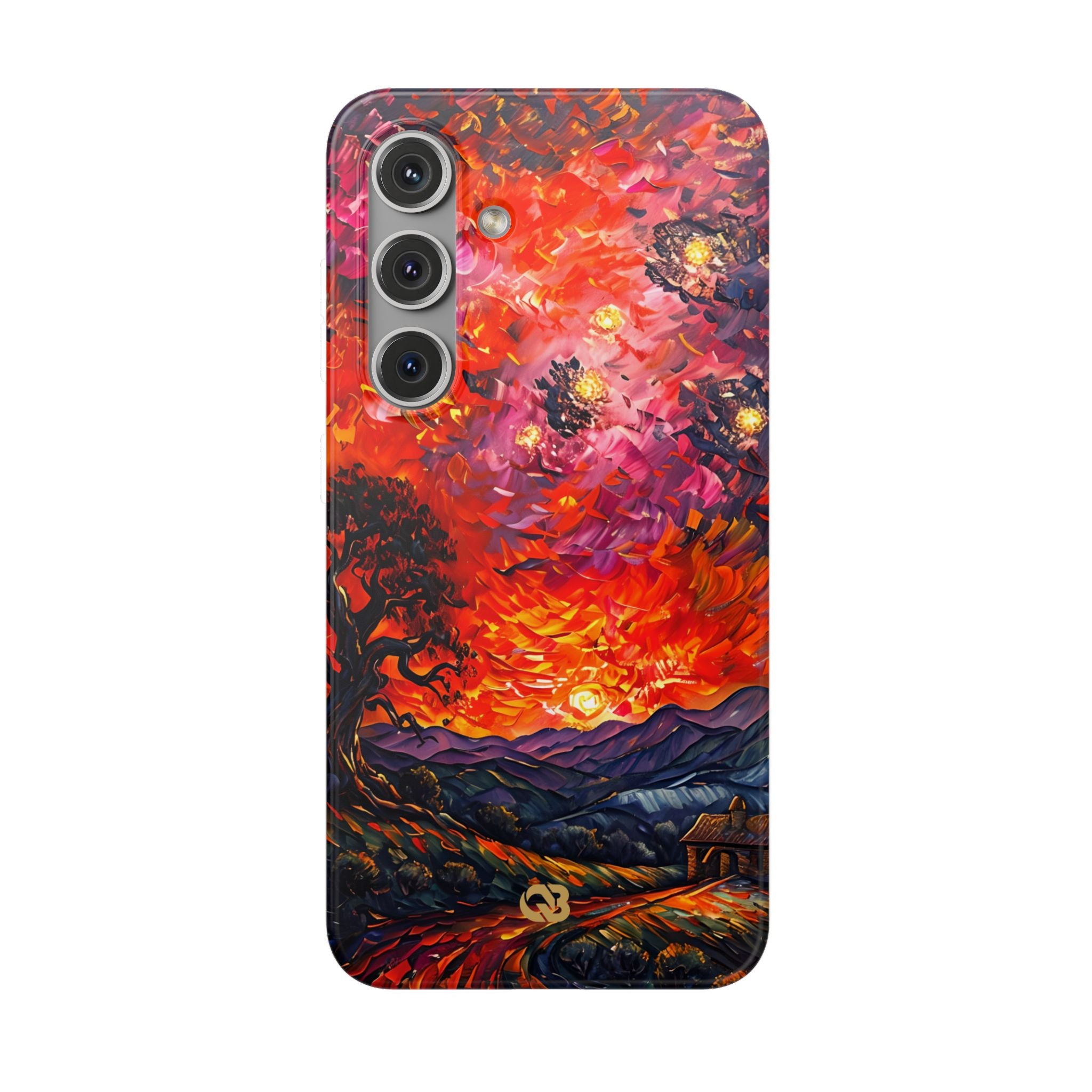 Molten Sky Tree · Soft Handyhülle für Samsung