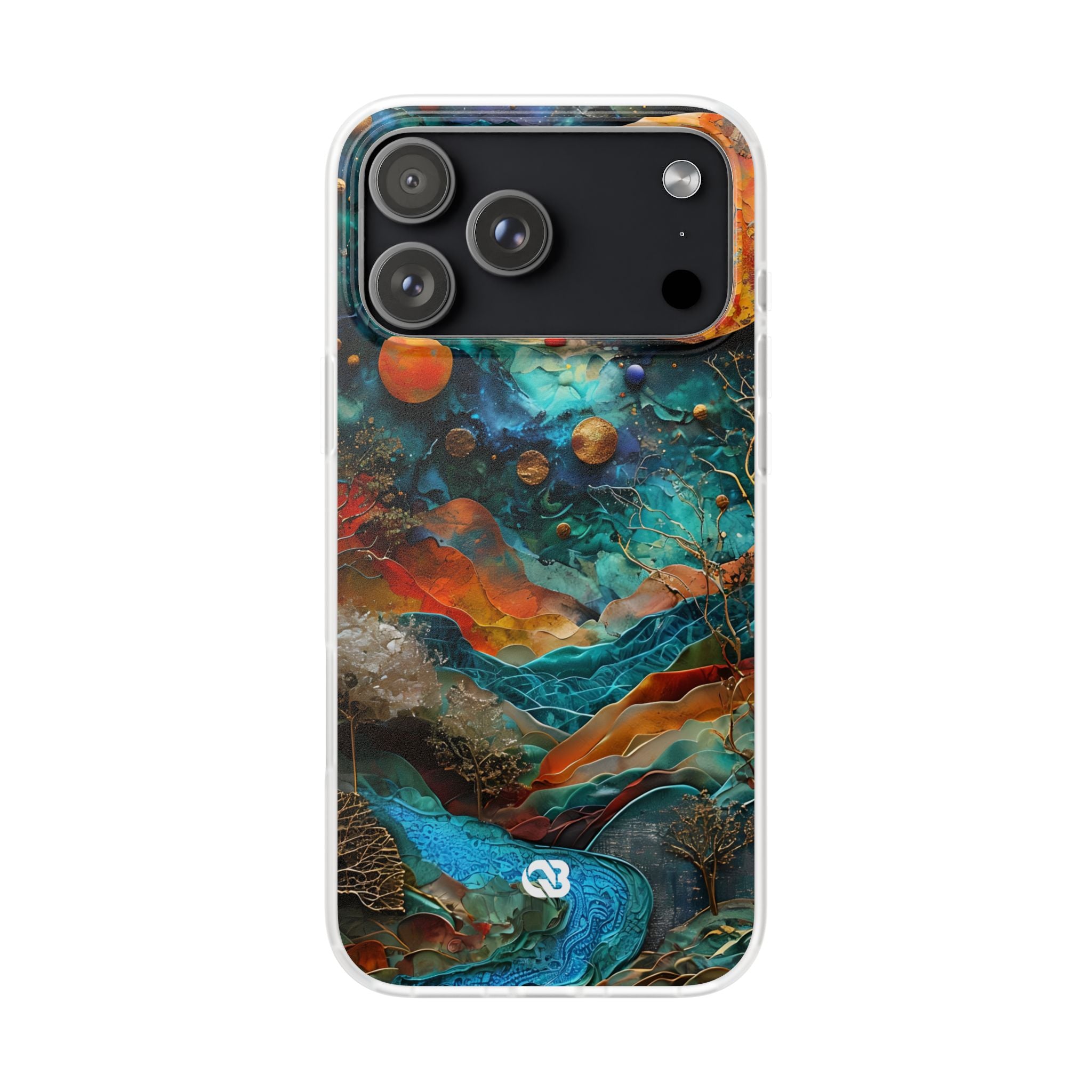 Copper Horizon Drift · Soft Mobilskal för iPhone