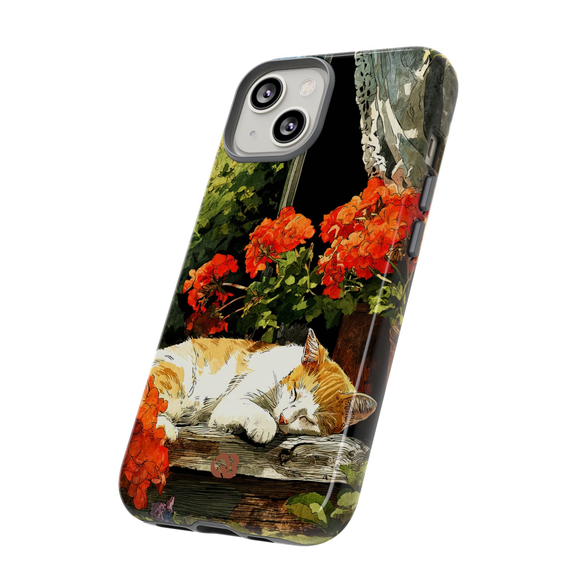 Sleeping Ginger Bloom · Tough Phone Case for iPhone