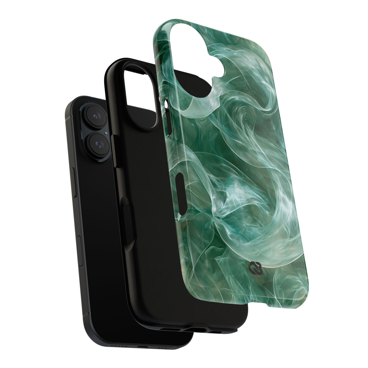 Translucent Aqua Flow · Tough Phone Case for iPhone · Teal