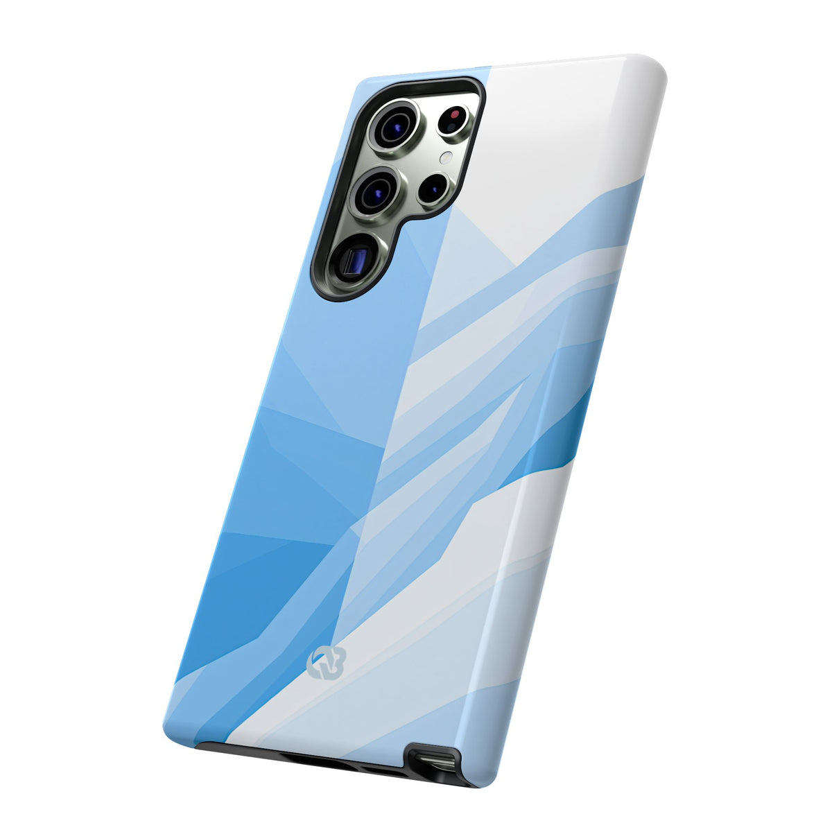 Blue Tough Phone Case for Samsung - Arctic Glacial Ridge