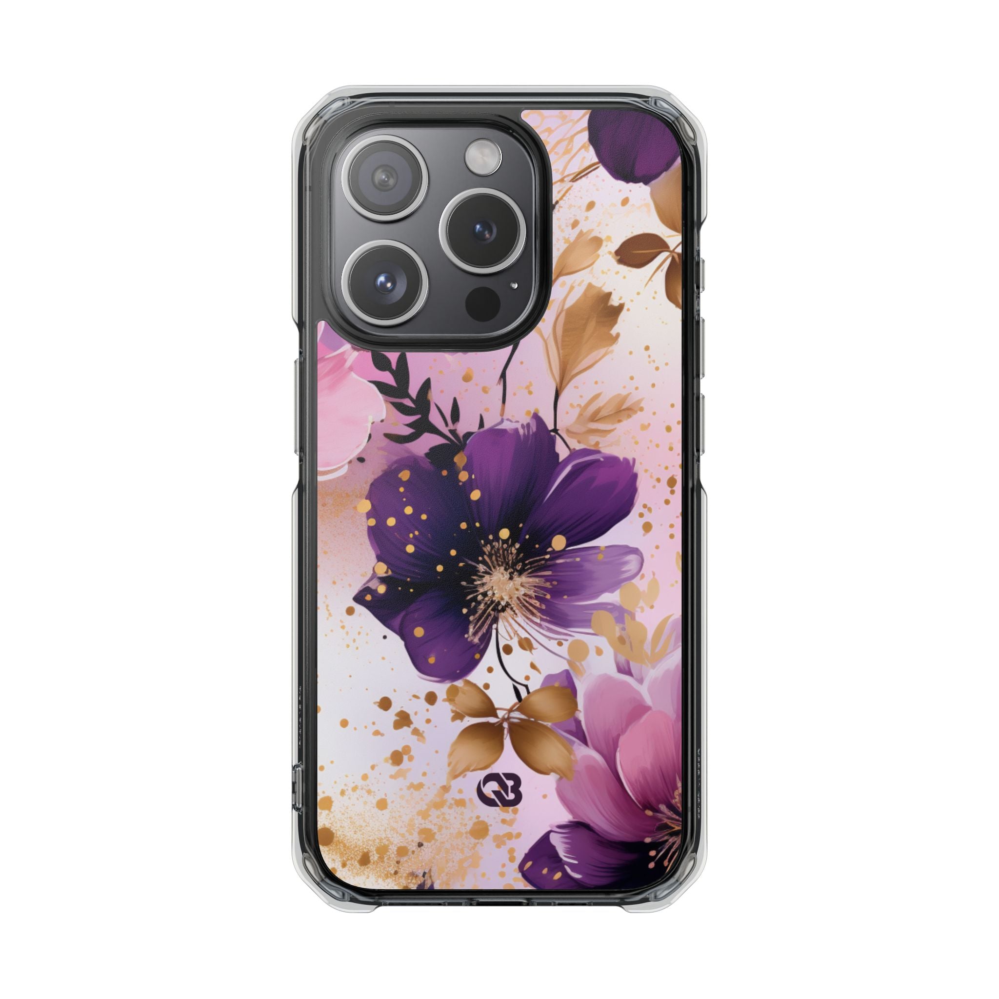 Gilded Violet Bloom · Impact Custodia per iPhone · Magsafe