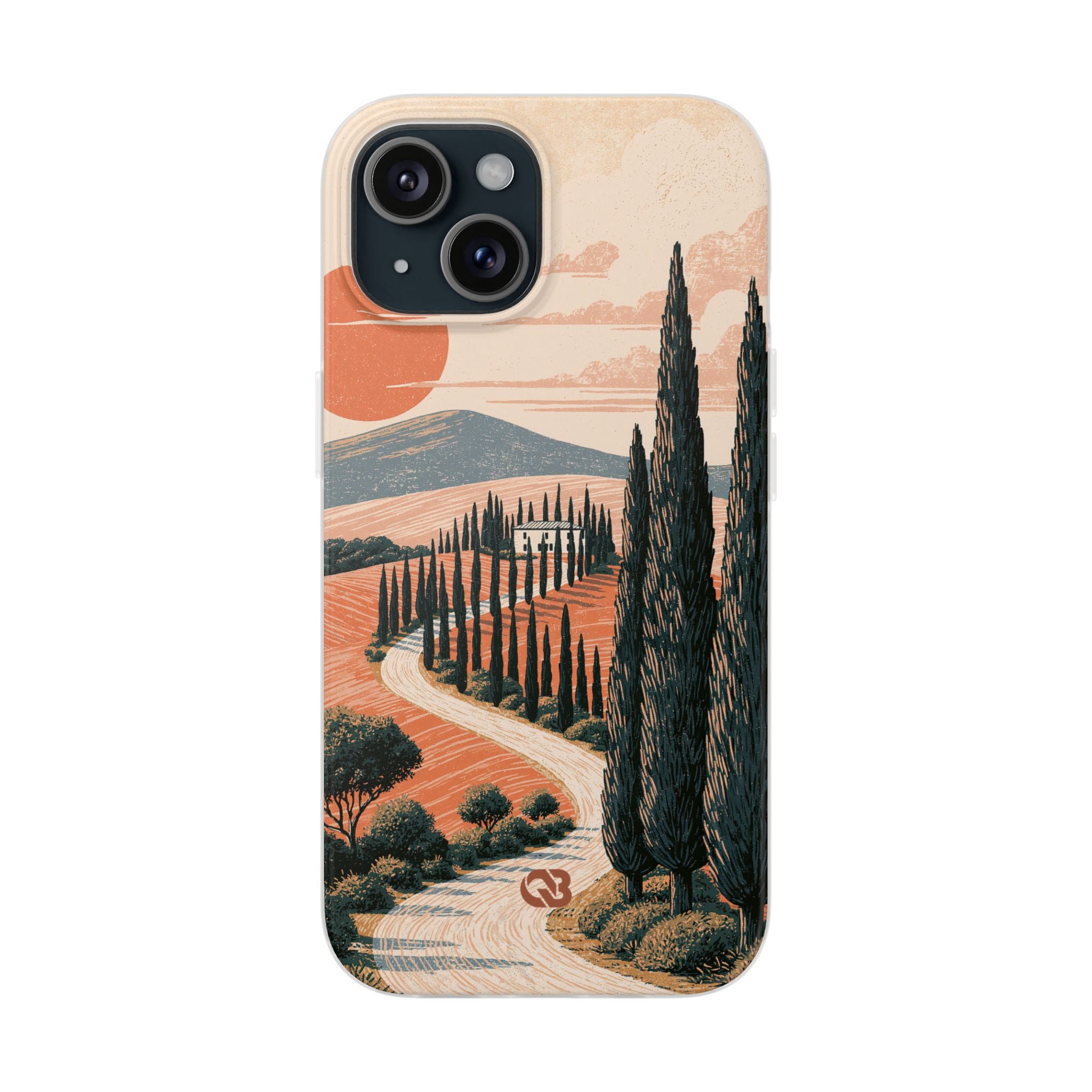 Orange Lite Phone Case for iPhone - Terracotta Ridge Trail