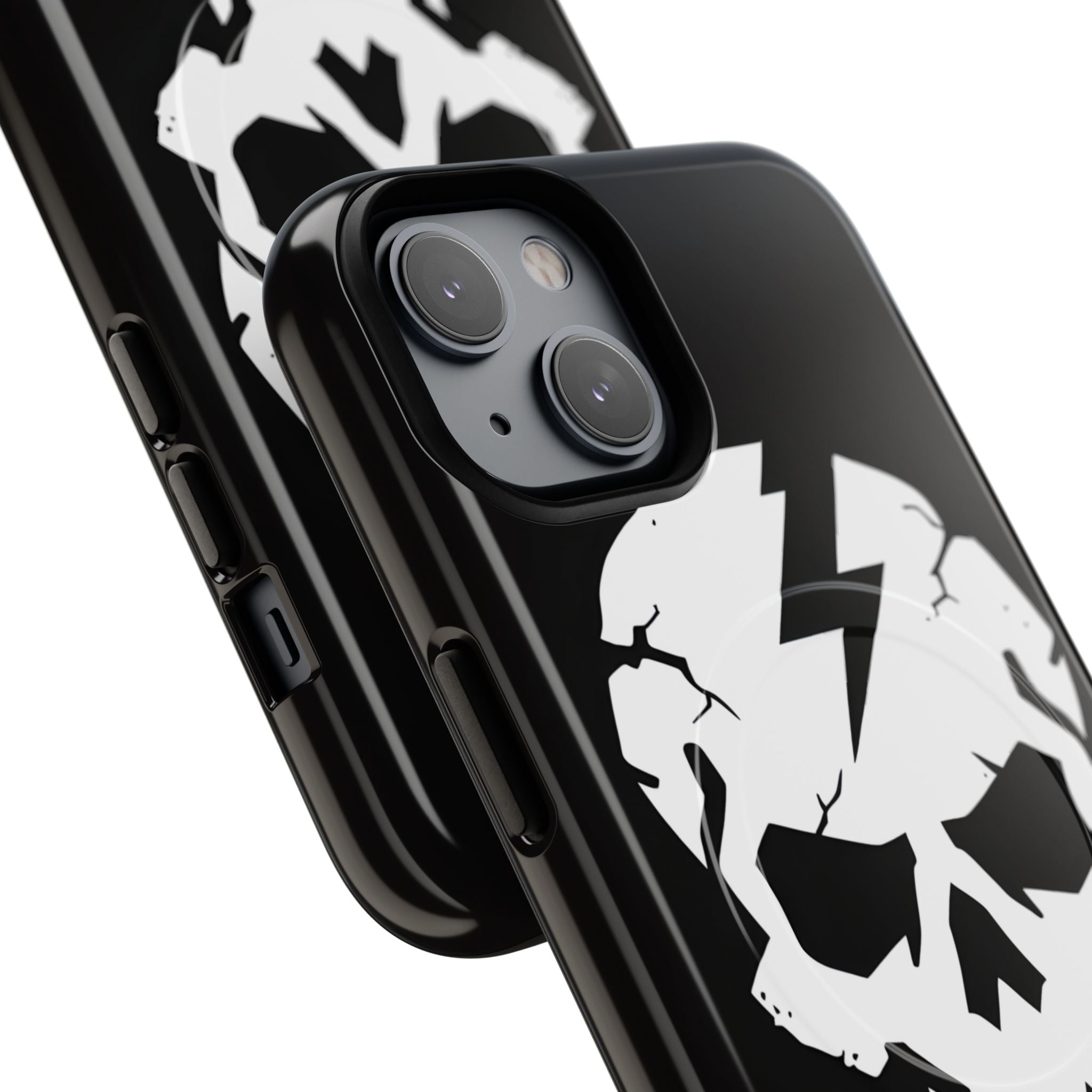 Lightning Skull iPhone 14 Case - Tough+