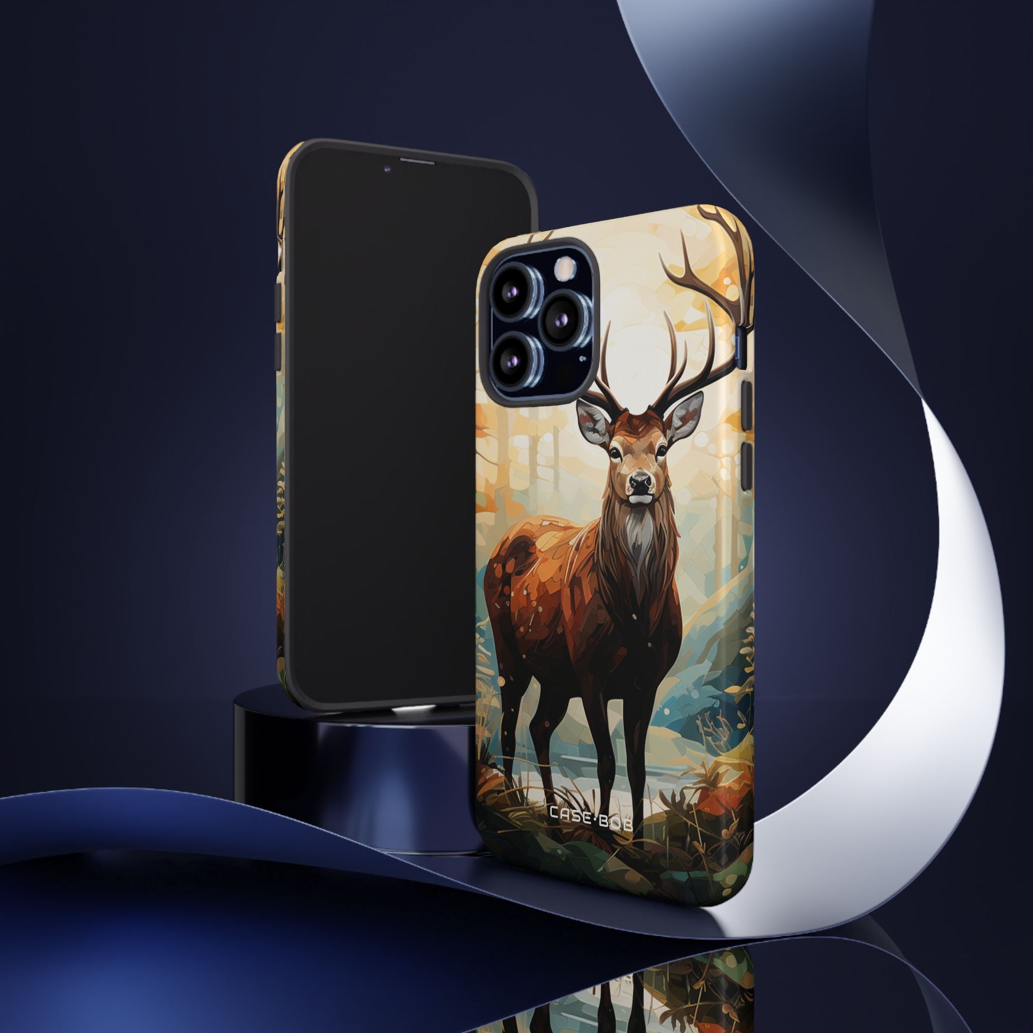 Glowing Stag iPhone 13 Pro Max Case - Tough - CASE•BOB