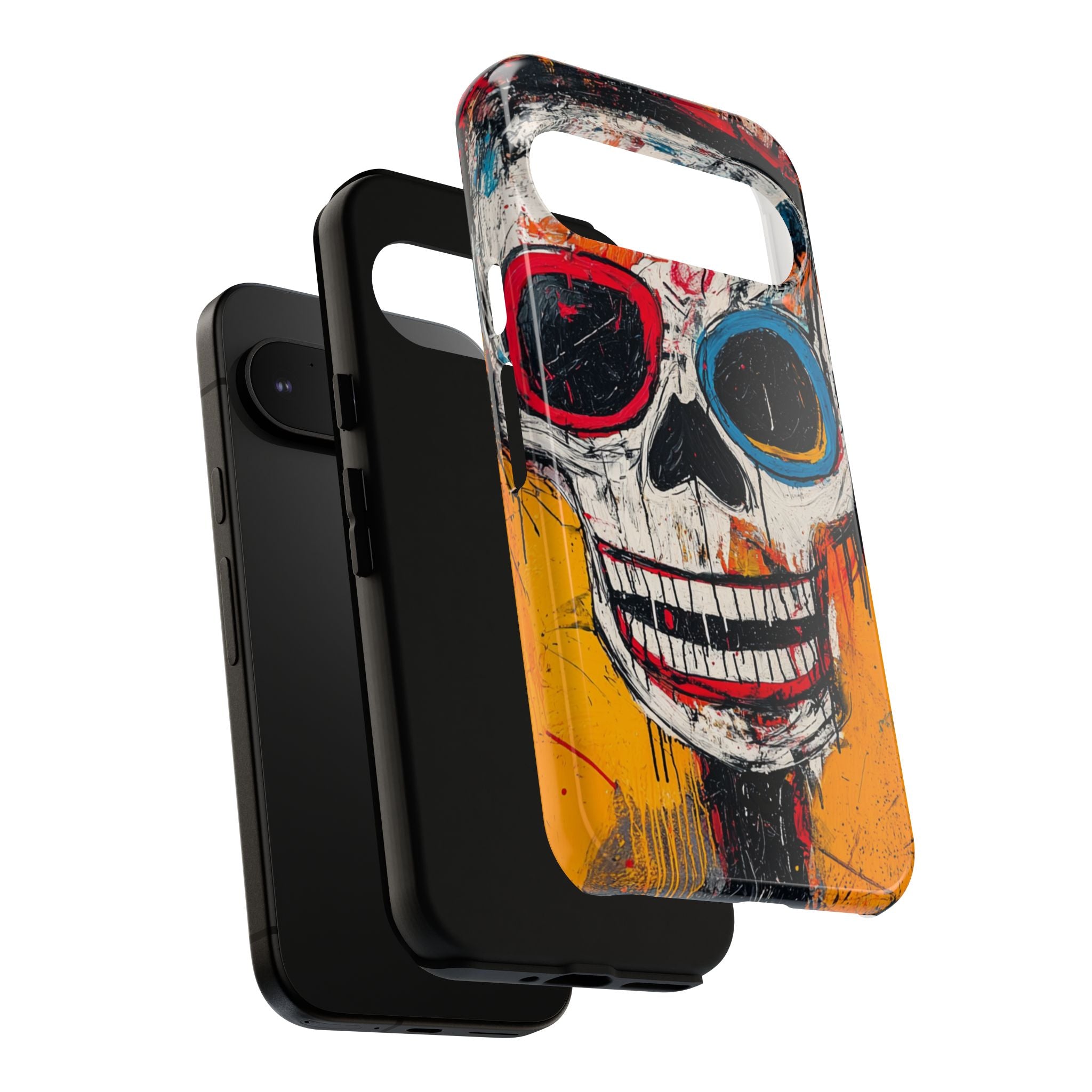Vivid Graffiti Skull · Tough Phone Case for Google Pixel