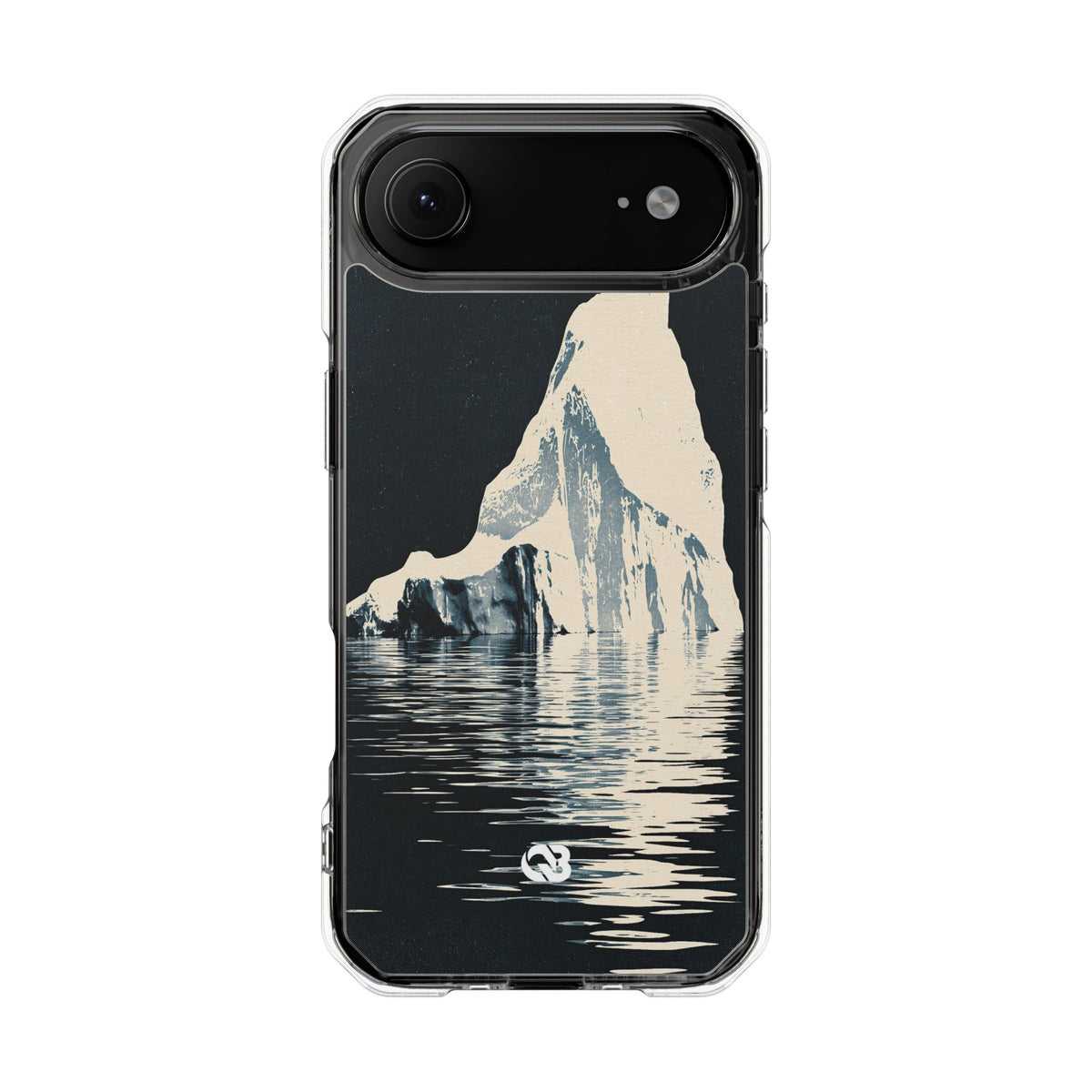 Blue Impact MagSafe Phone Case for iPhone - Frozen Navy Monolith