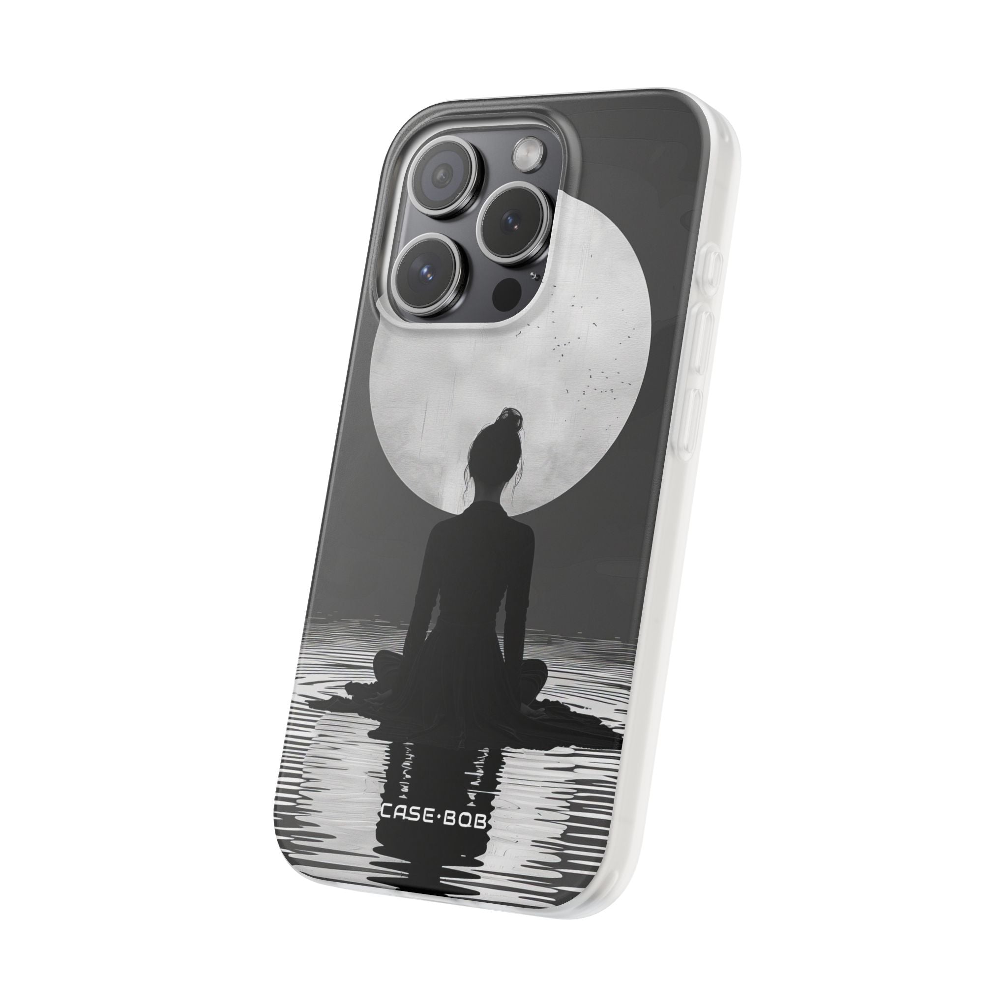 Silhouette Moonlight iPhone 15 Pro Case - Soft