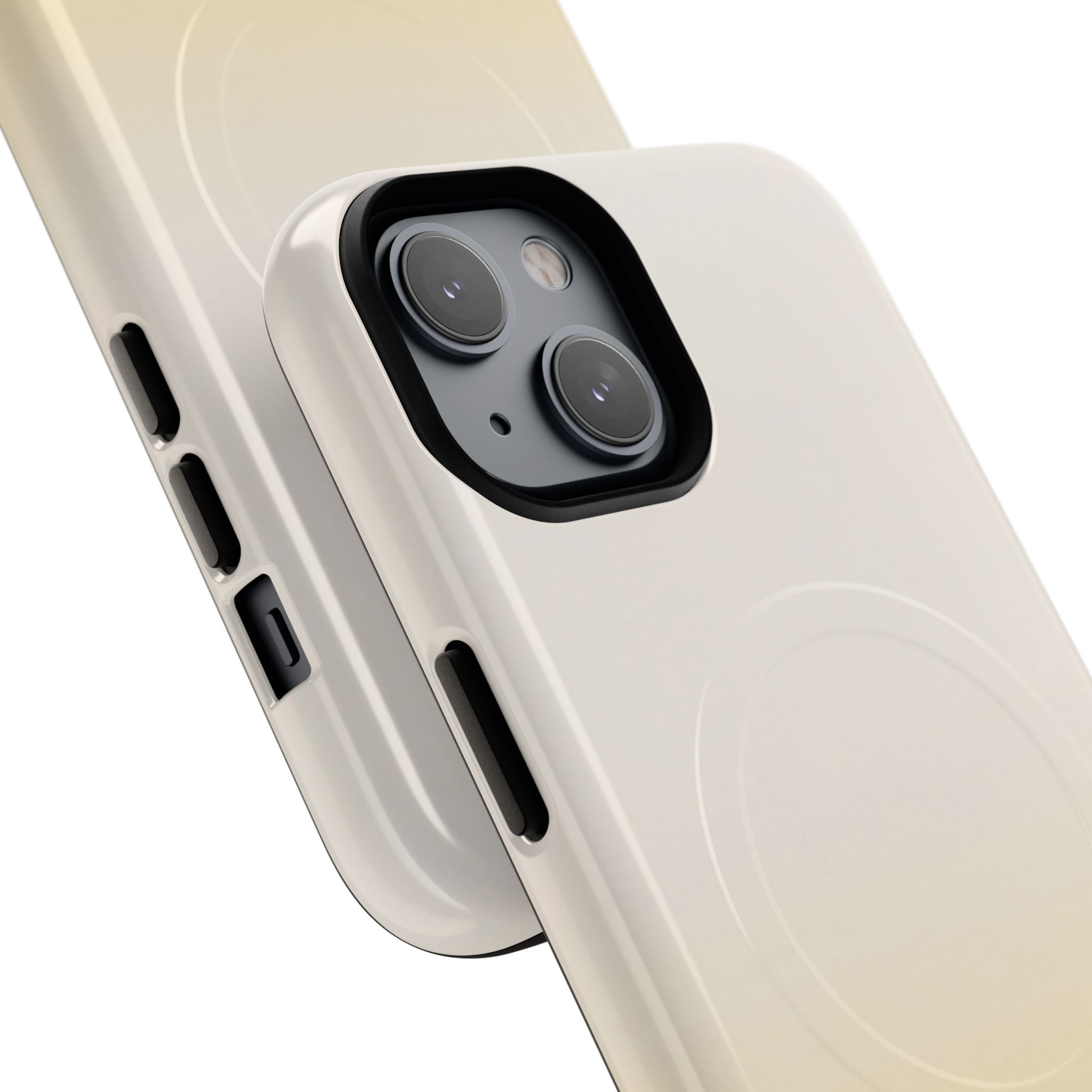 Yellow Tough 2.0 Magsafe Phone Case for iPhone - Bleached Citron Haze