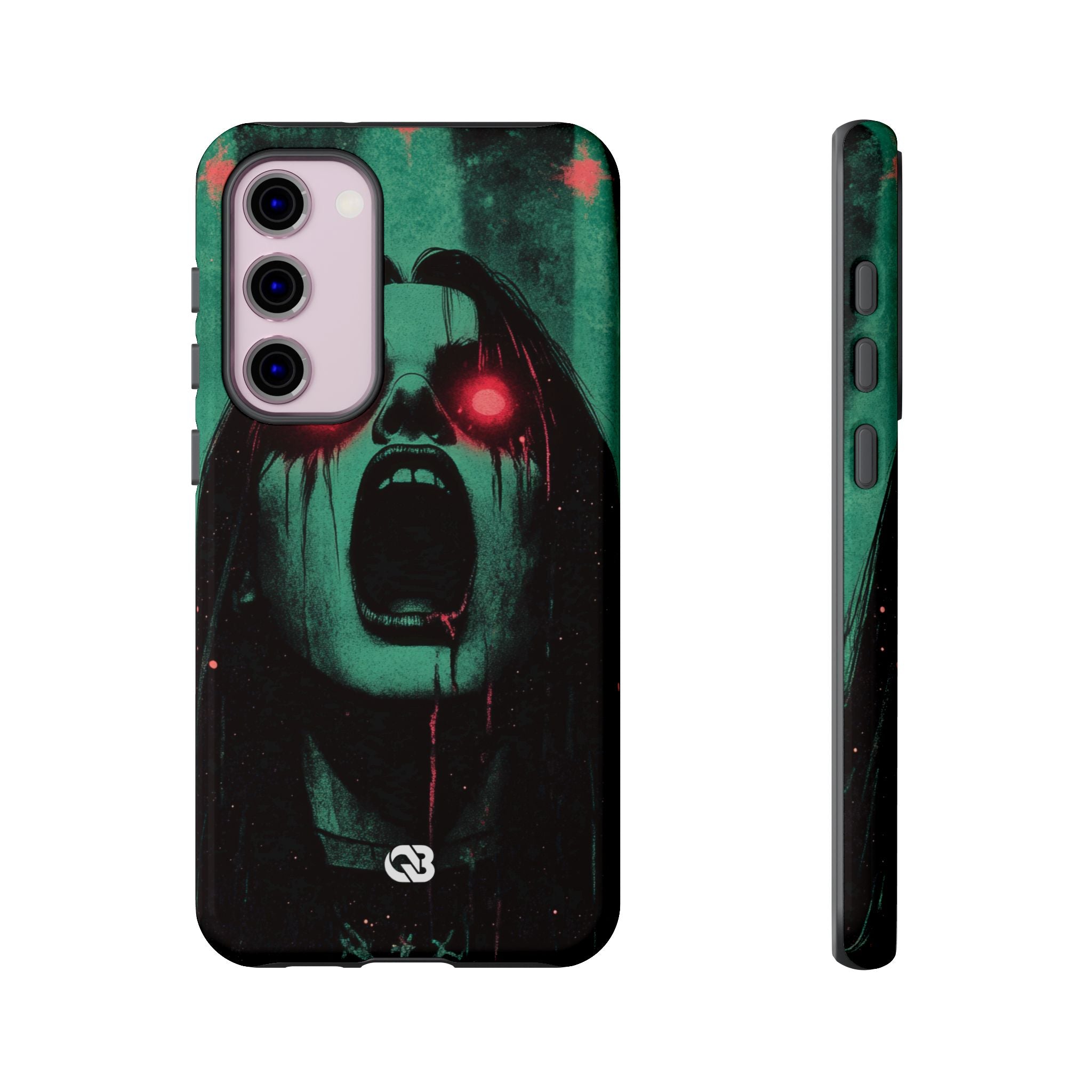 Crimson Emerald Scream · Tough Phone Case for Samsung