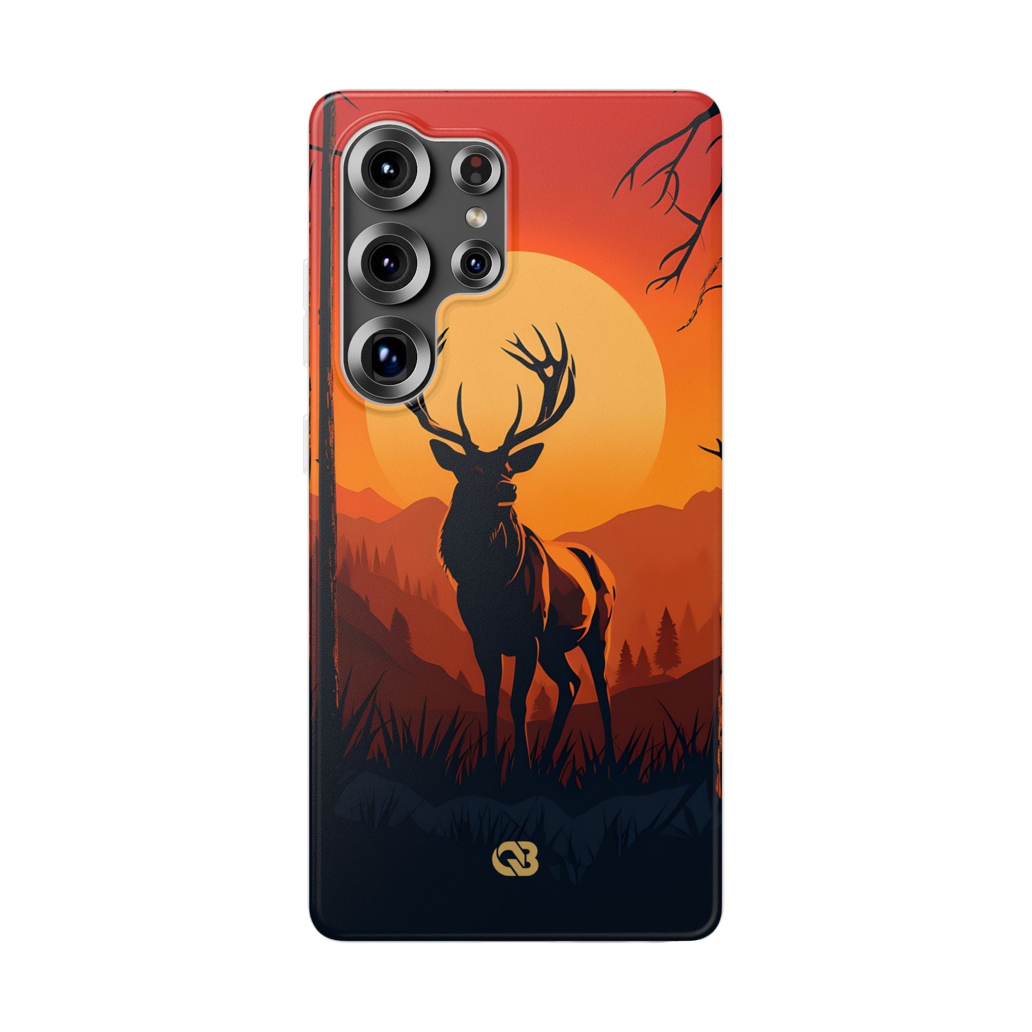 Amber Ridge Stag · Soft Phone Case for Samsung