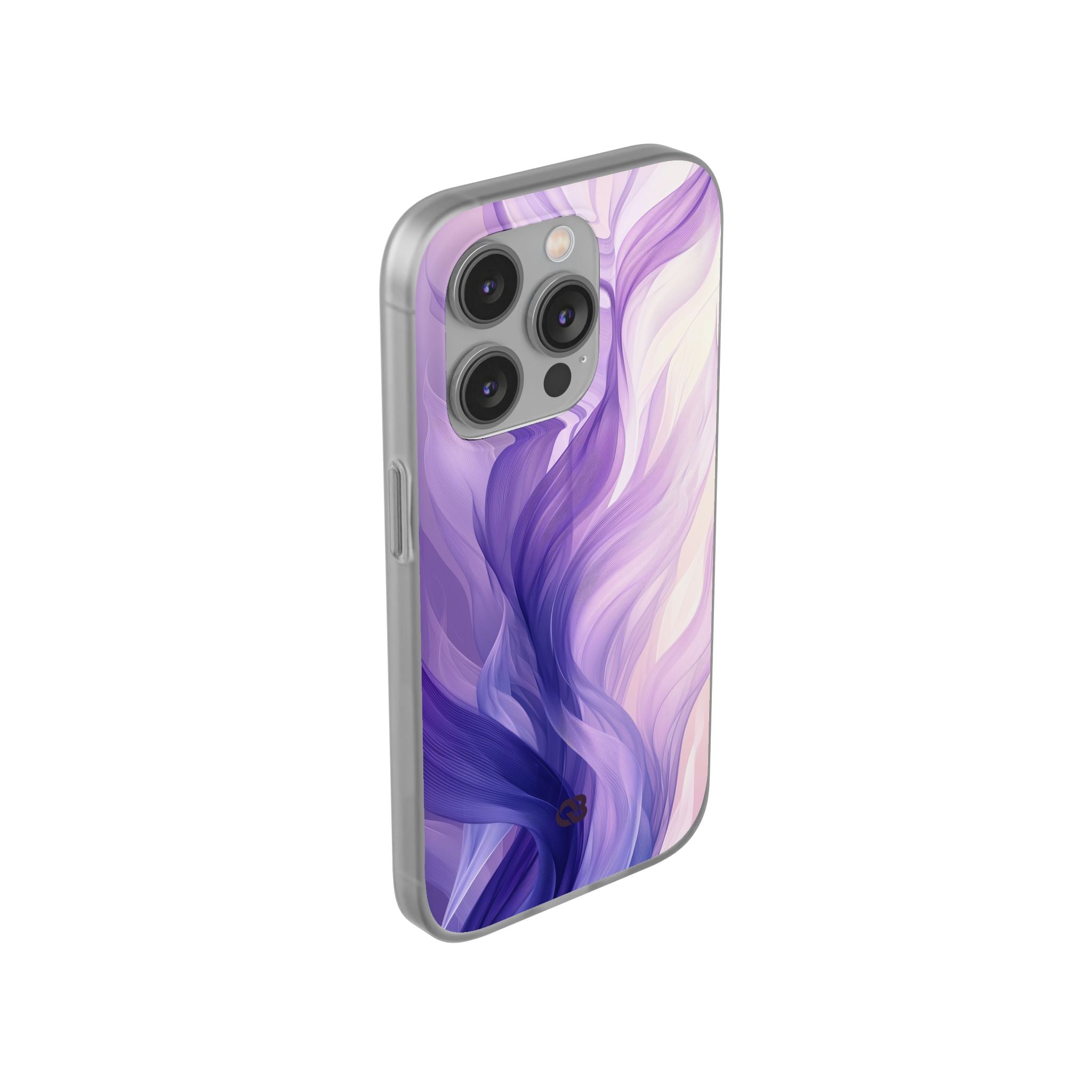 Amethyst Silk Waves · Soft Hoesje voor iPhone