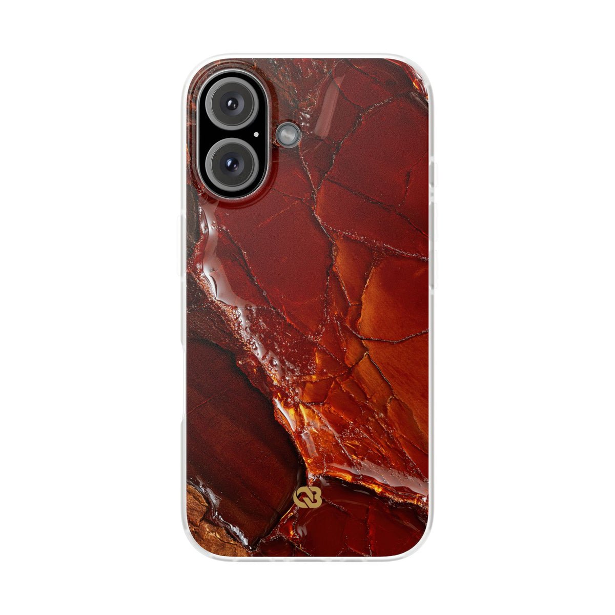 Amber Embrace · Lite Phone Case for iPhone · Brown