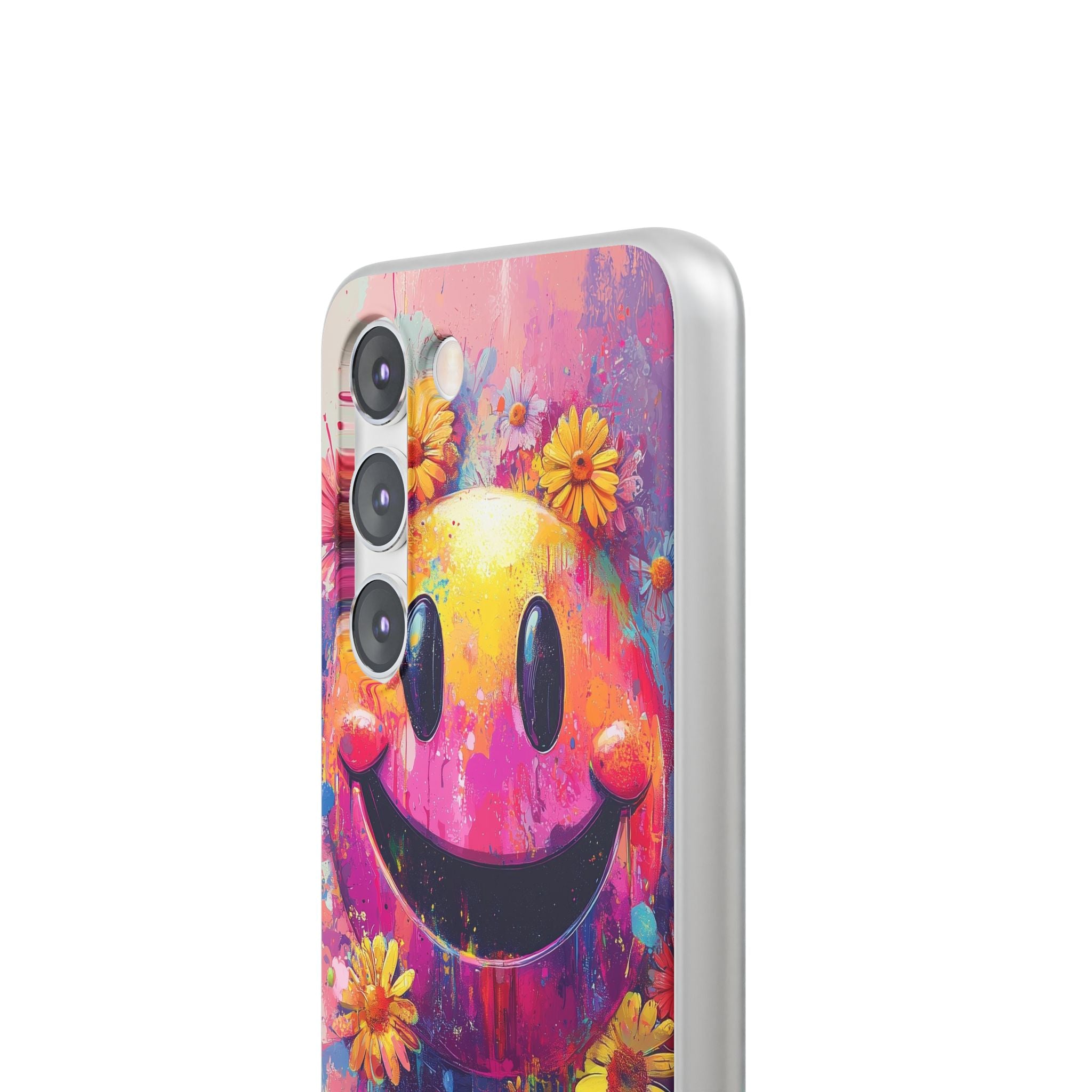 Vivid Grin Graffiti · Soft Phone Case for Samsung